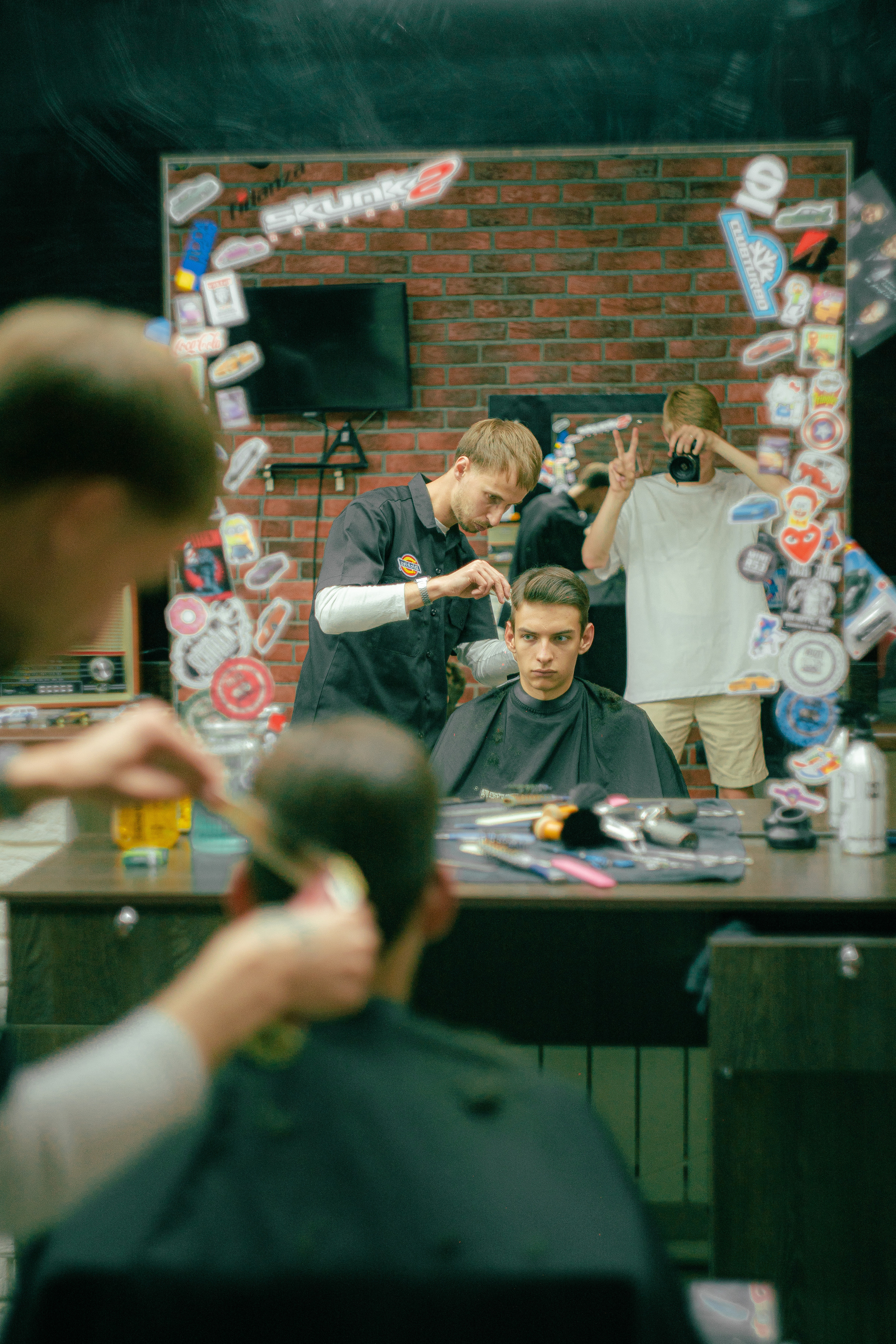 Имиджевая фото-сессия для CutRoom Barbershop в Калуге