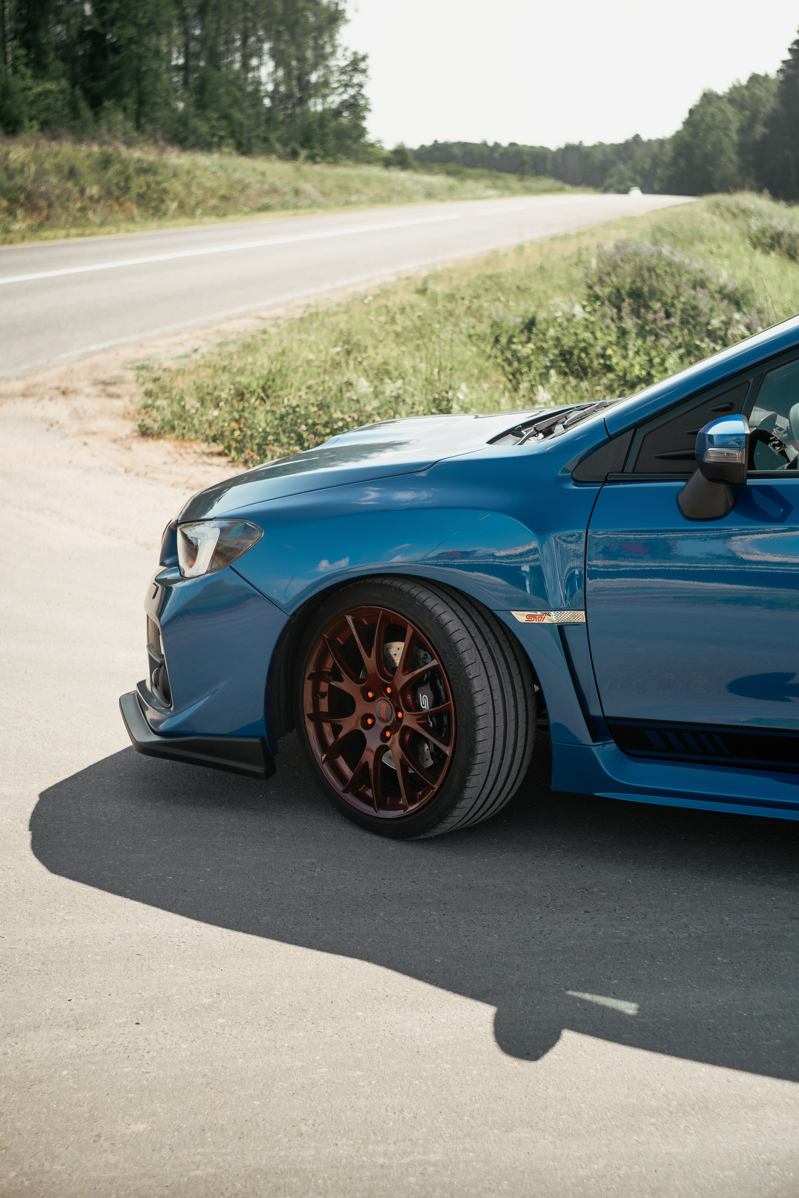 Автомобильная фото-сессия Subaru Impreza WRX STI в Калуге