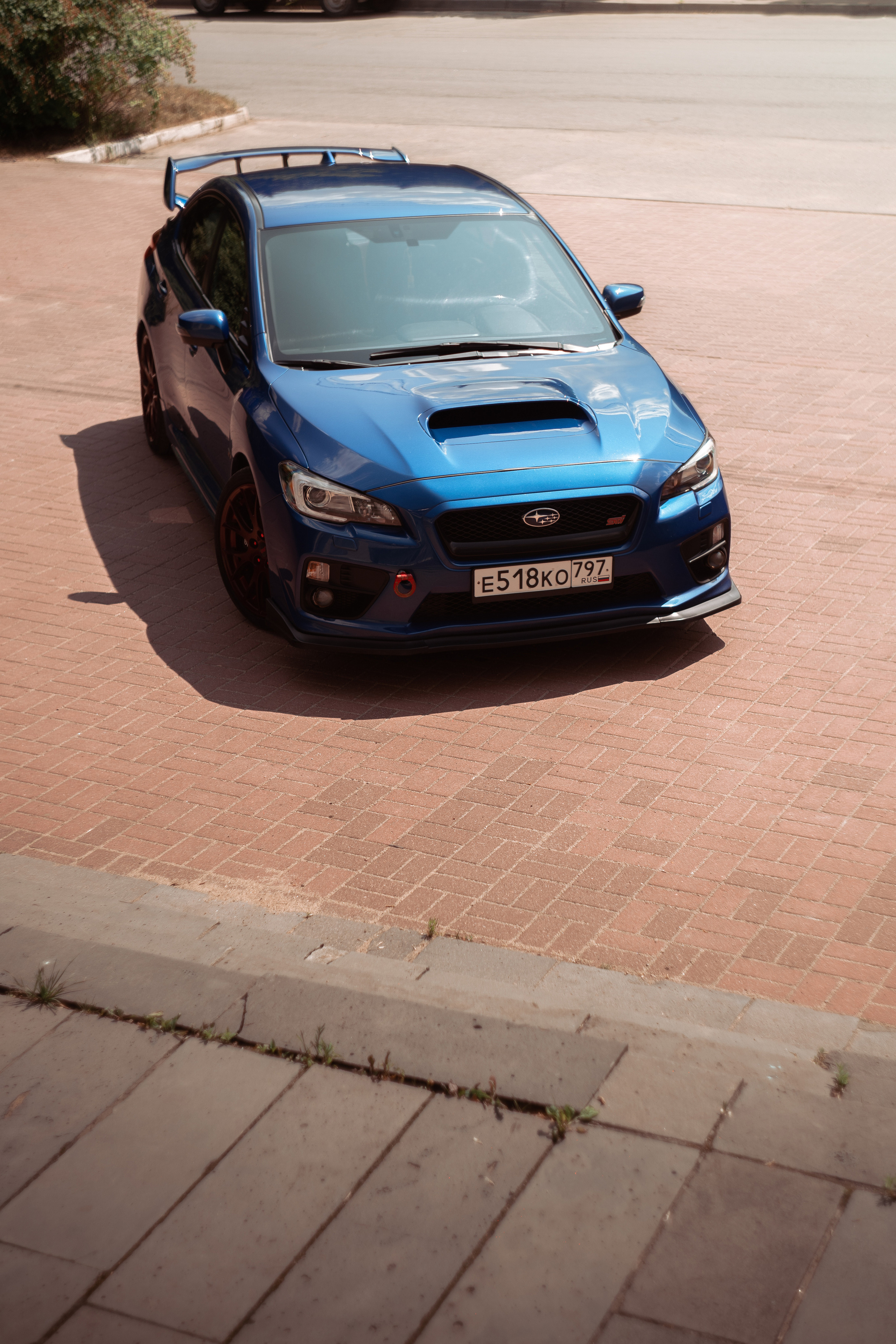 Автомобильная фото-сессия Subaru Impreza WRX STI в Калуге