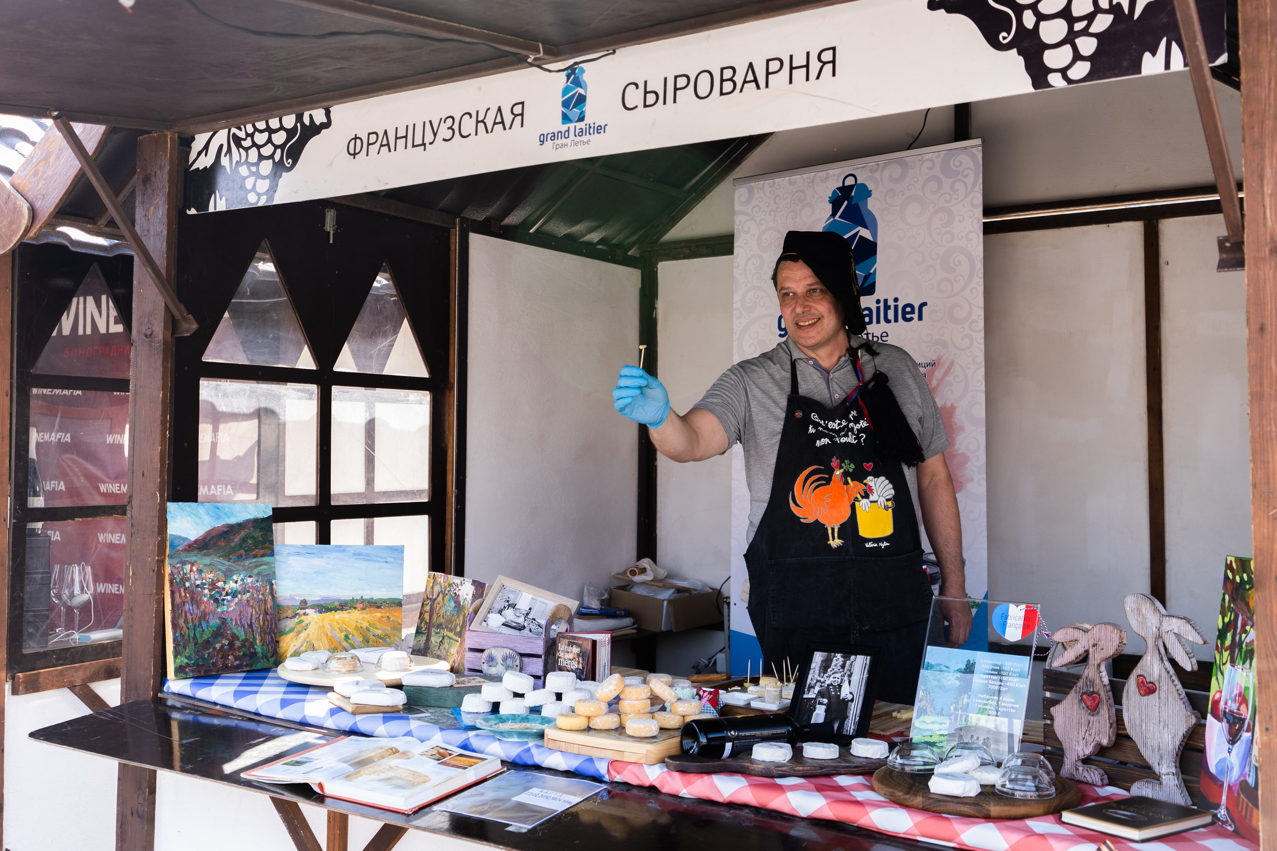 Репортажная фотосъёмка Винной ярмарки в Красногорске