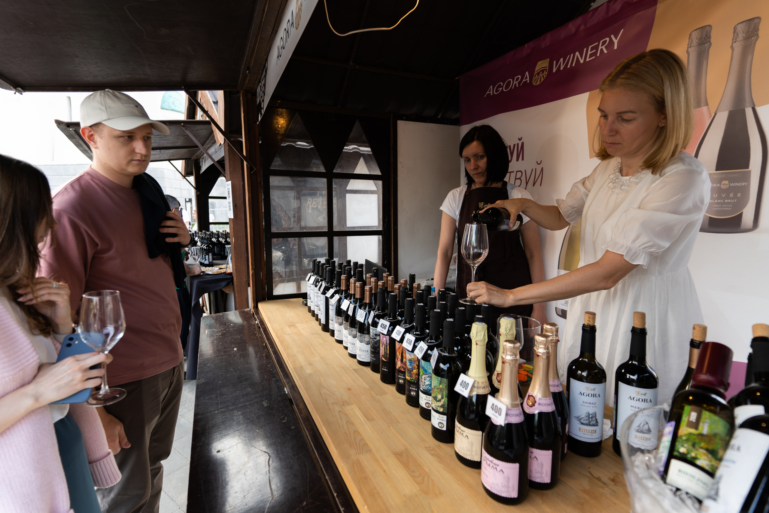 Репортажная фотосъёмка Винной ярмарки в Красногорске