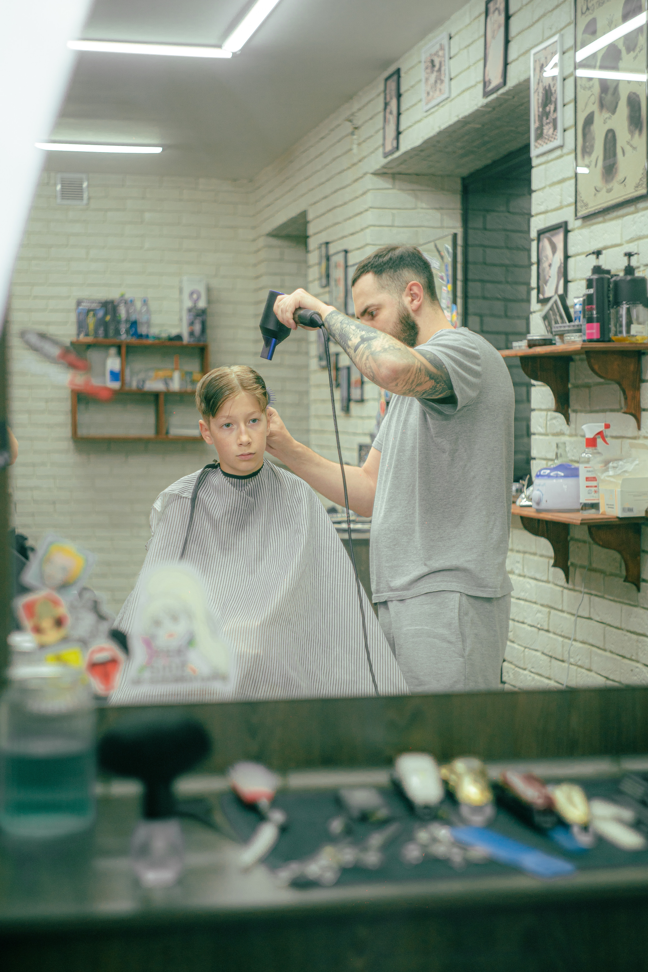 Имиджевая фото-сессия для CutRoom Barbershop в Калуге