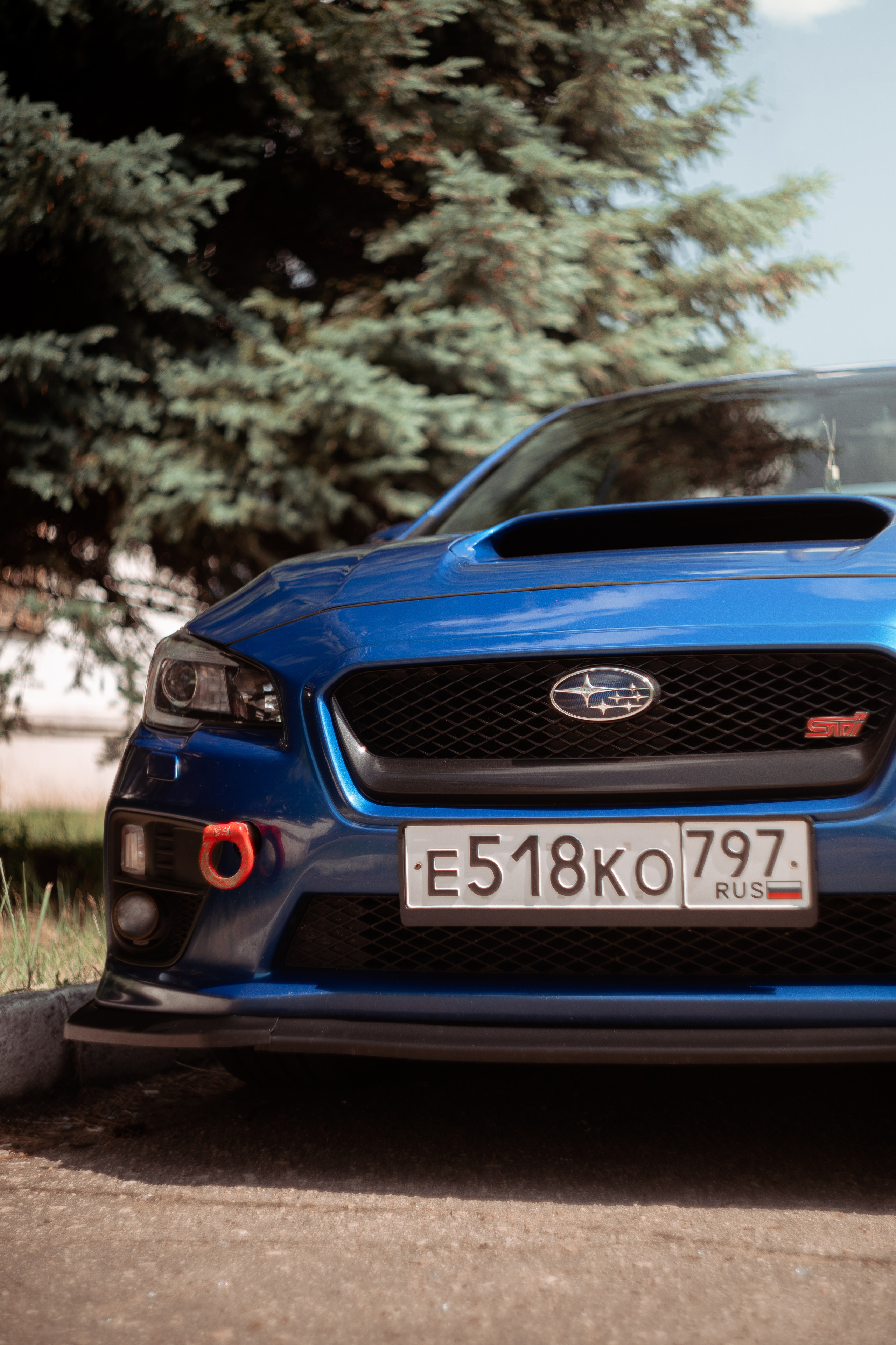 Автомобильная фото-сессия Subaru Impreza WRX STI в Калуге