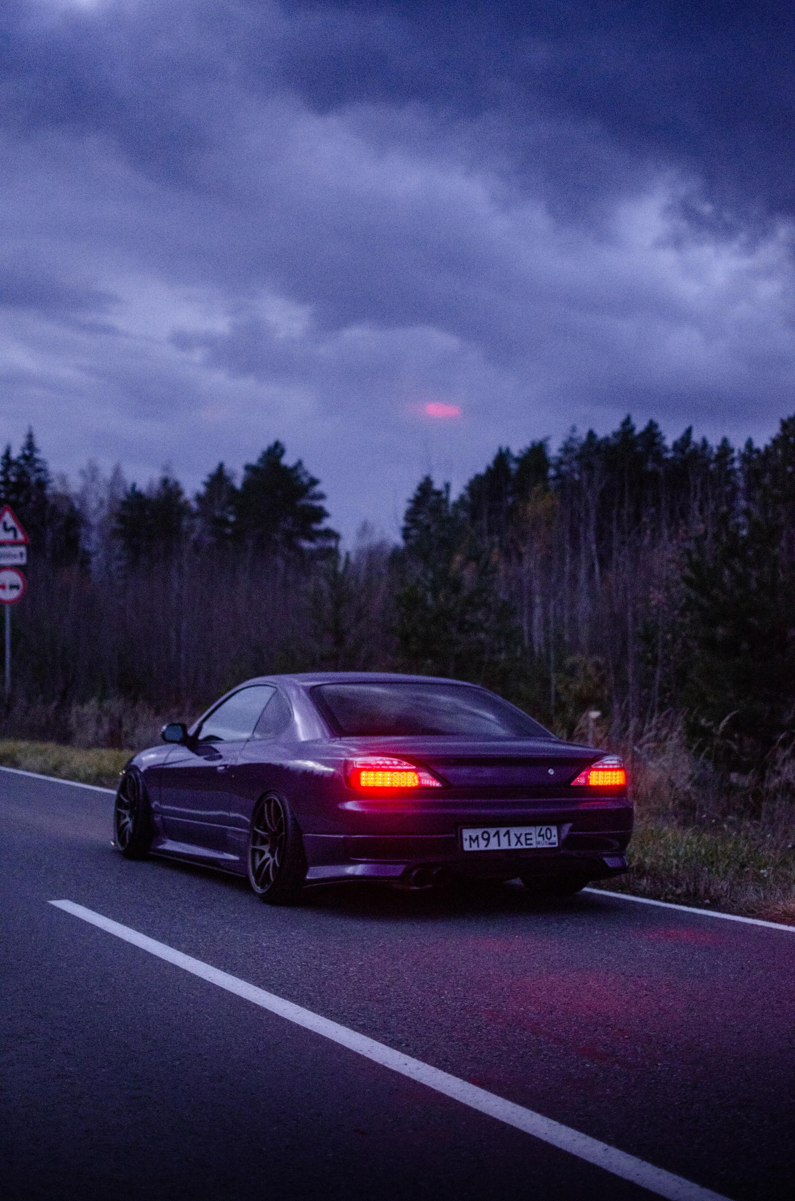 Автомобильная фото-сессия Nissan Silvia S15 Plum в Калуге
