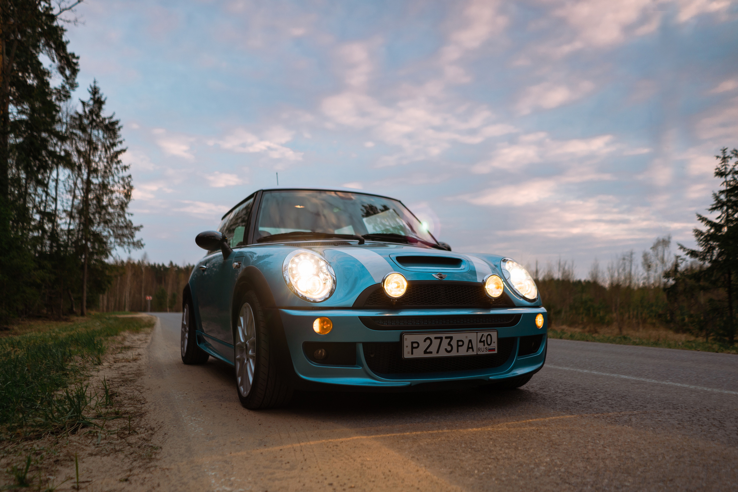 Автомобильная фото-сессия Mini Cooper S R53 в Калуге