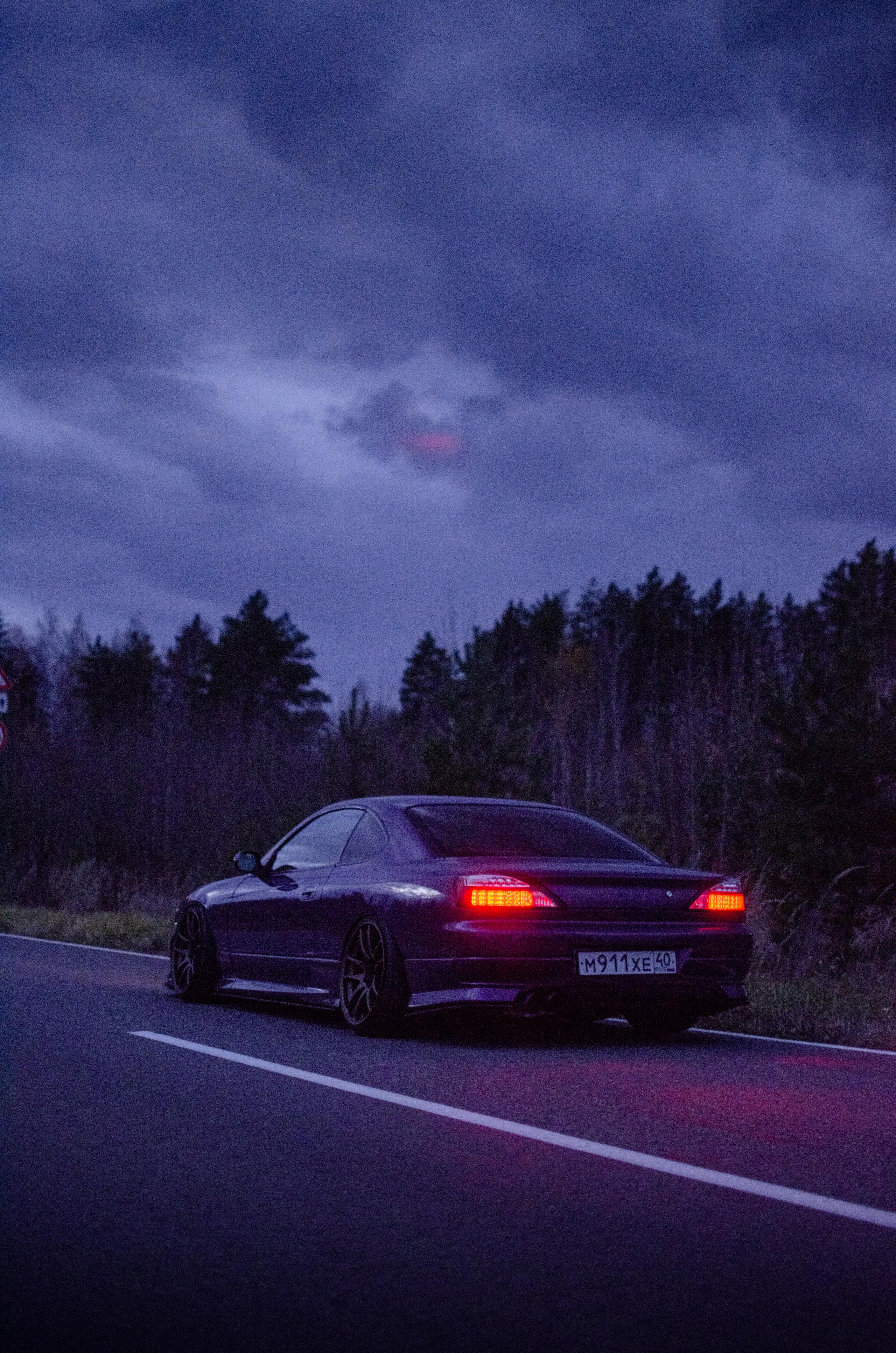Автомобильная фото-сессия Nissan Silvia S15 Plum в Калуге