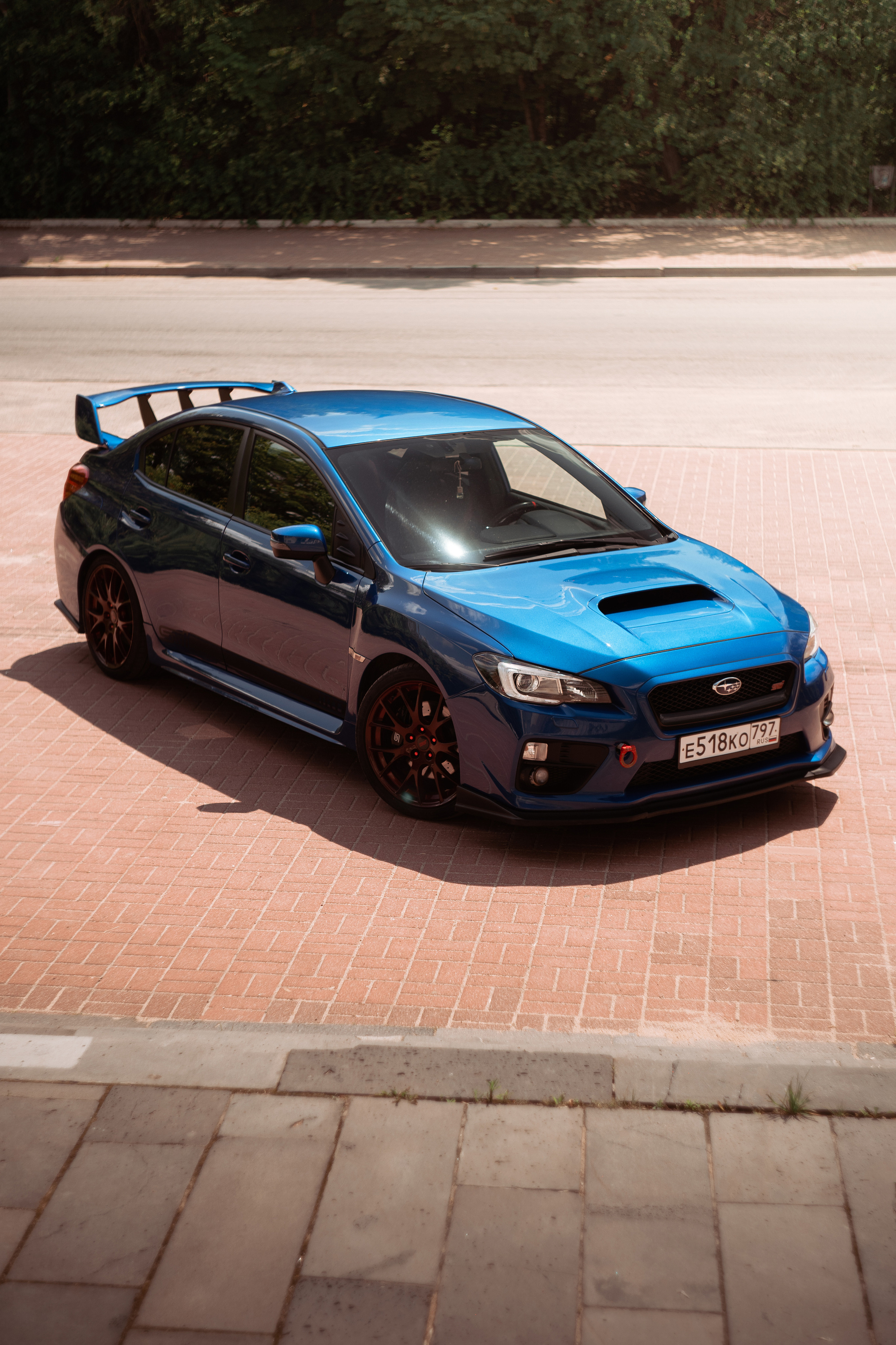 Автомобильная фото-сессия Subaru Impreza WRX STI в Калуге