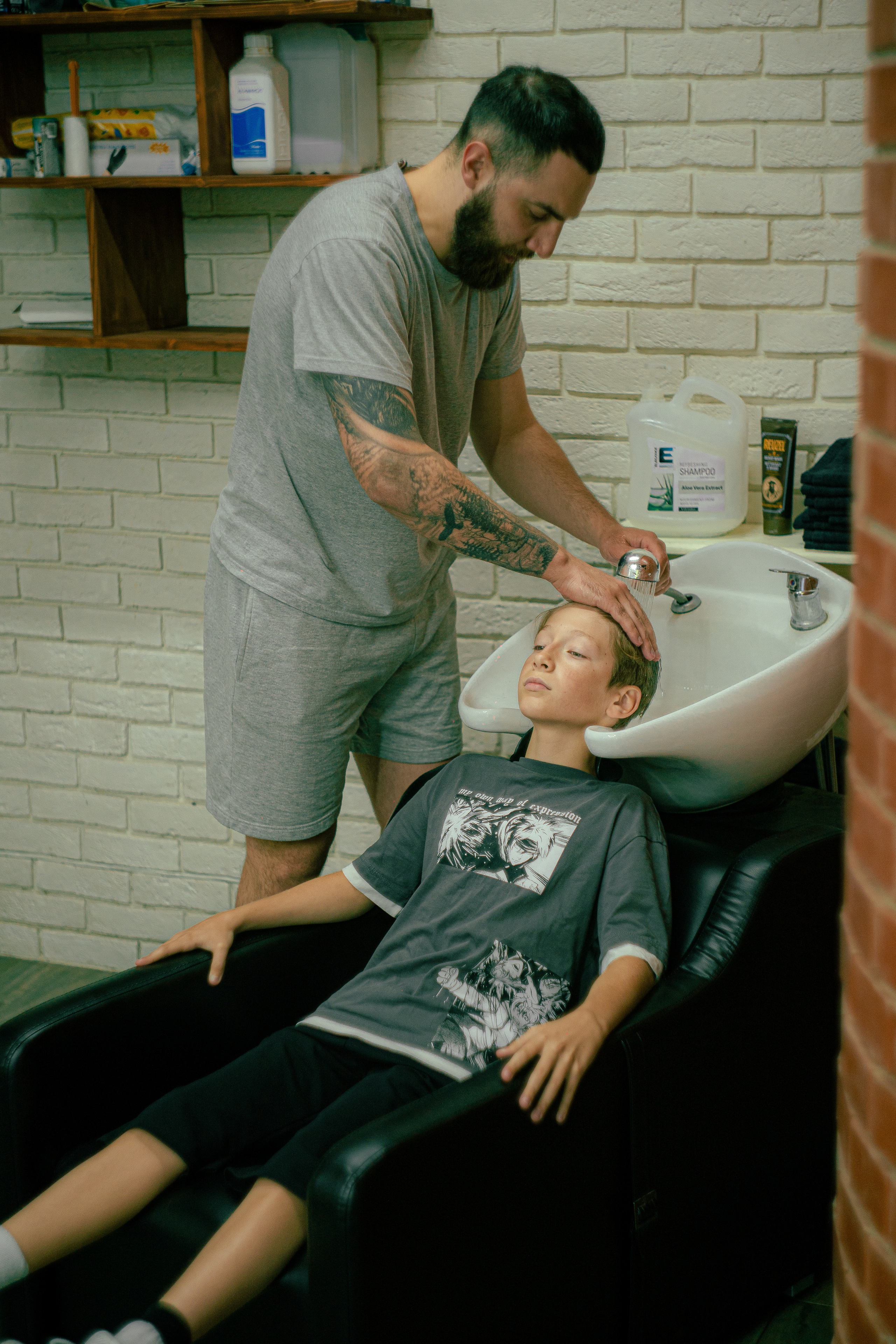 Имиджевая фото-сессия для CutRoom Barbershop в Калуге