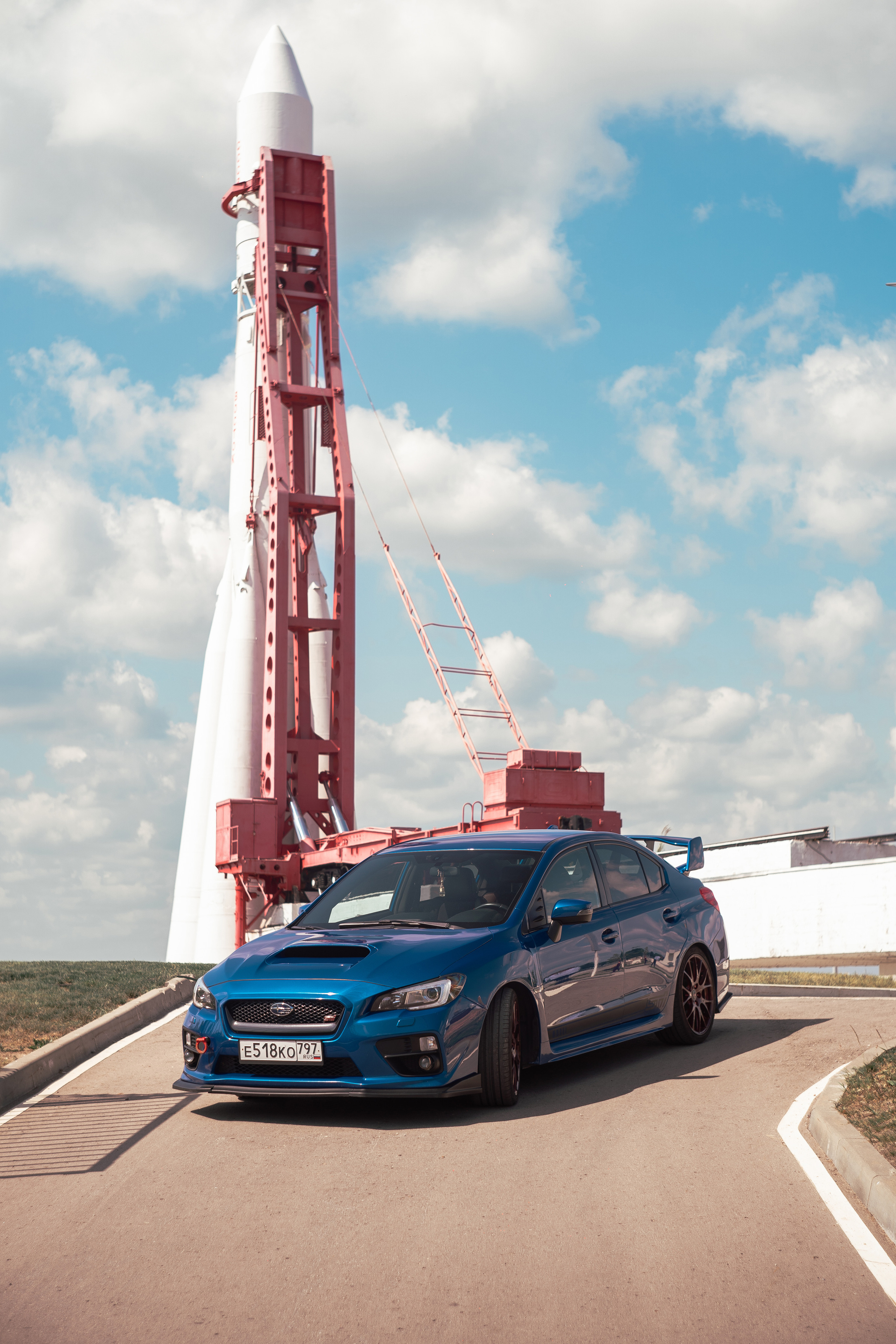 Автомобильная фото-сессия Subaru Impreza WRX STI в Калуге