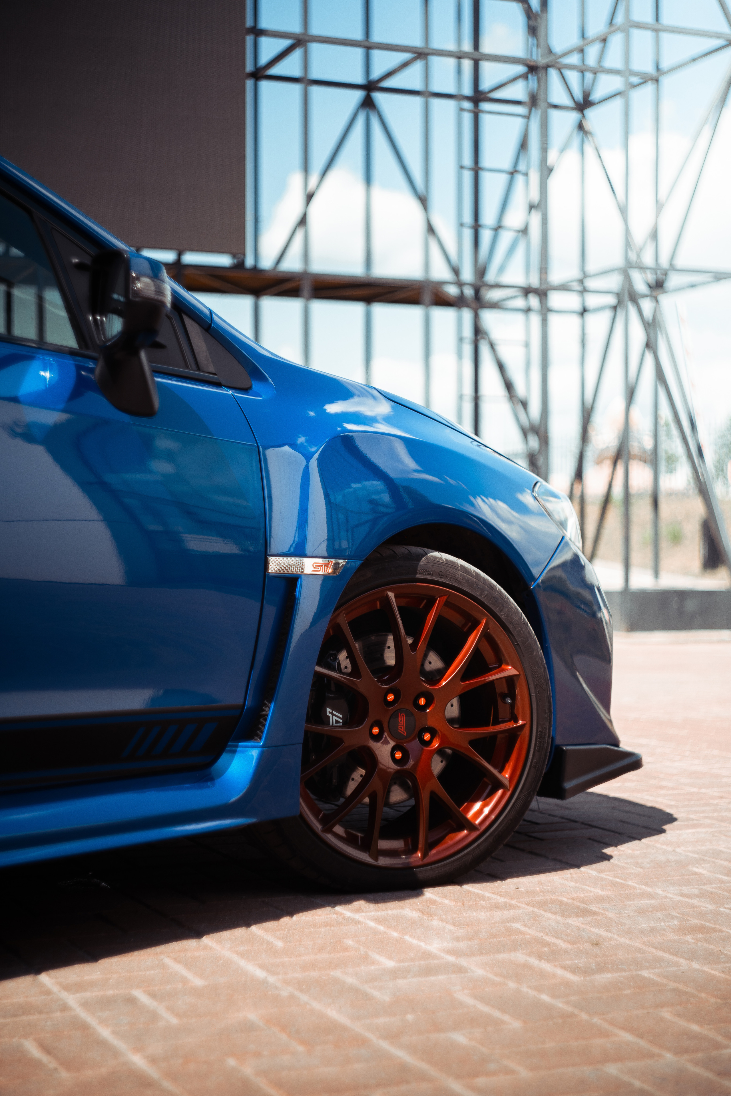 Автомобильная фото-сессия Subaru Impreza WRX STI в Калуге