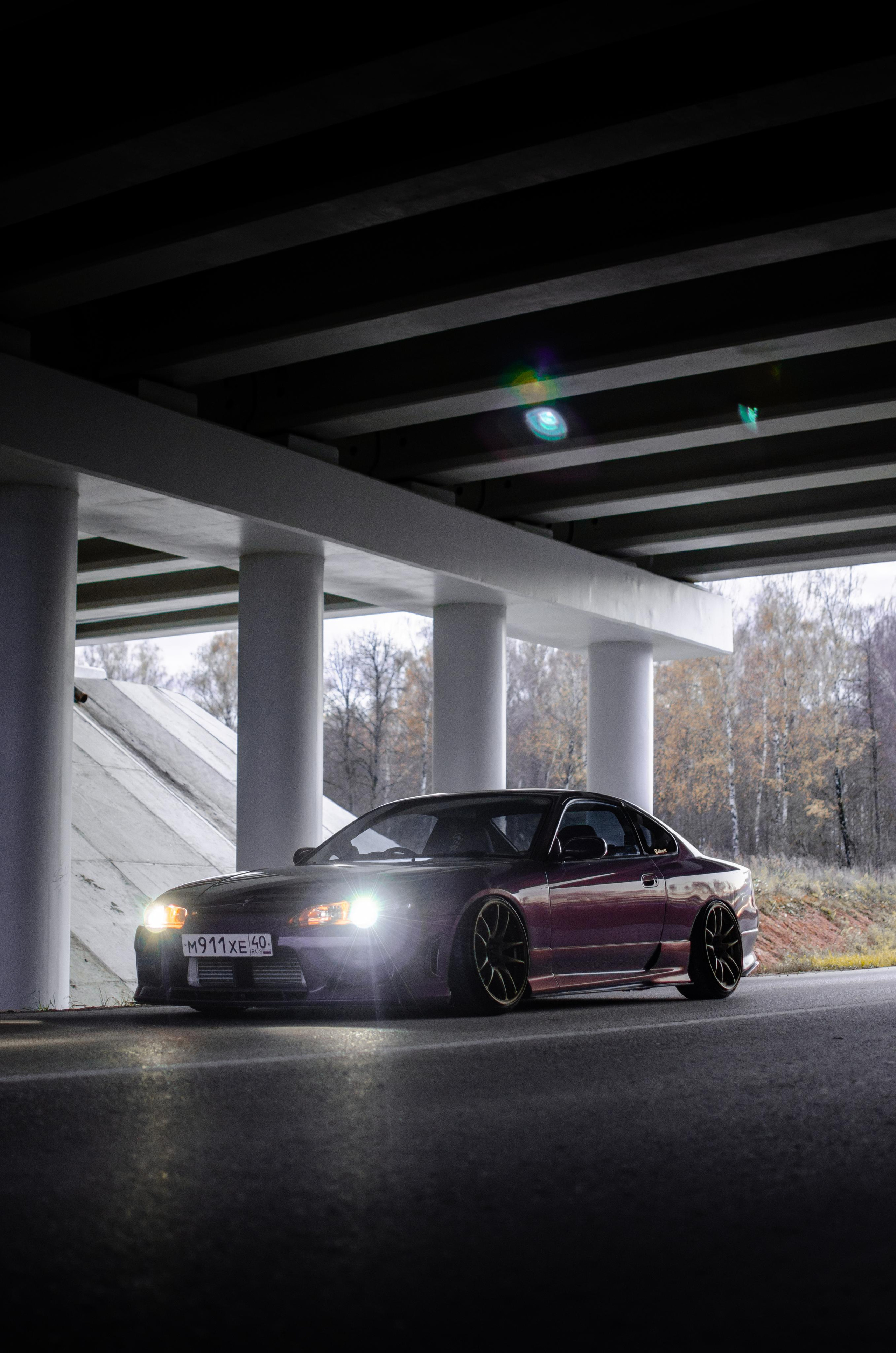 Автомобильная фото-сессия Nissan Silvia S15 Plum в Калуге