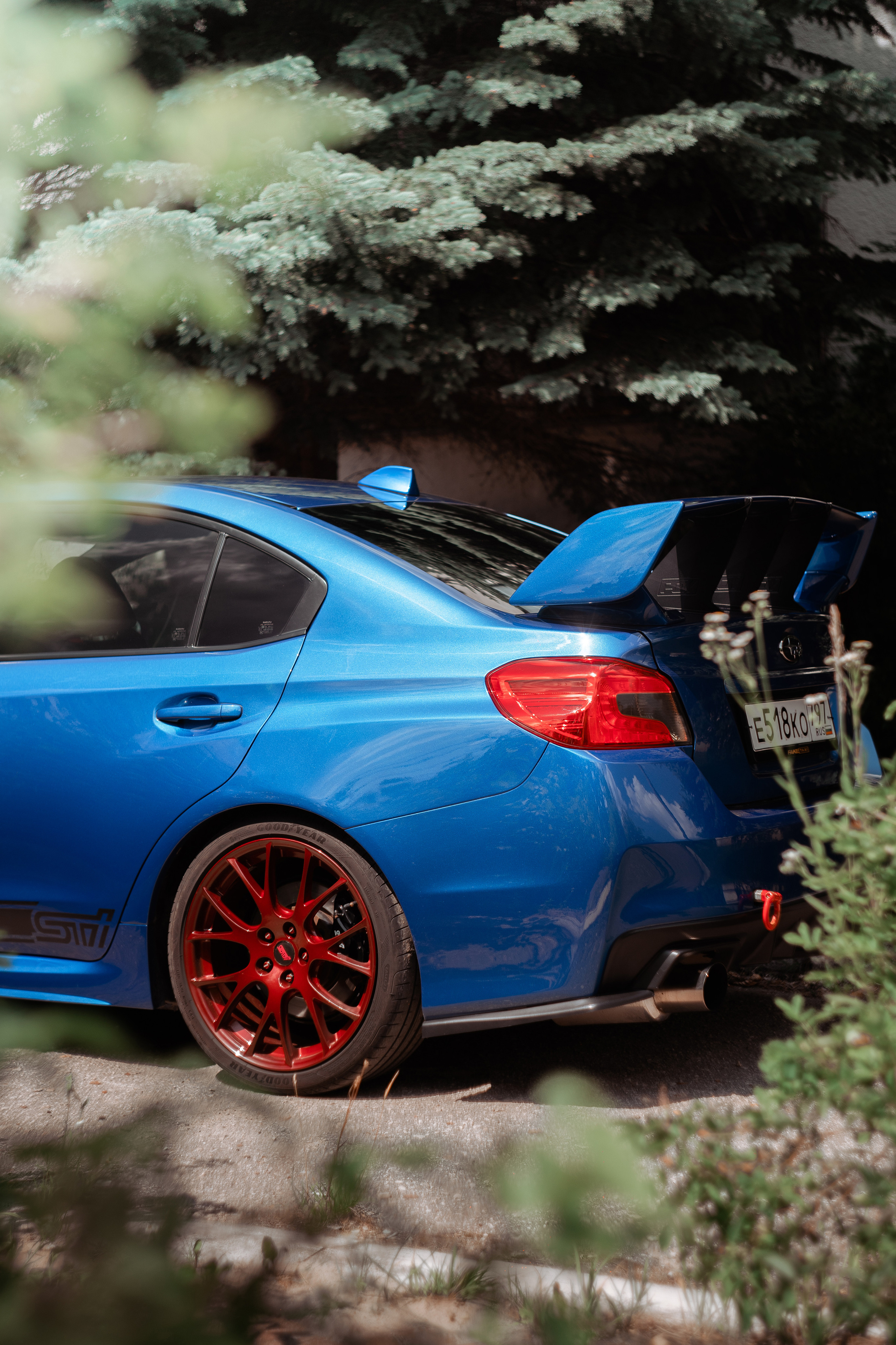 Автомобильная фото-сессия Subaru Impreza WRX STI в Калуге