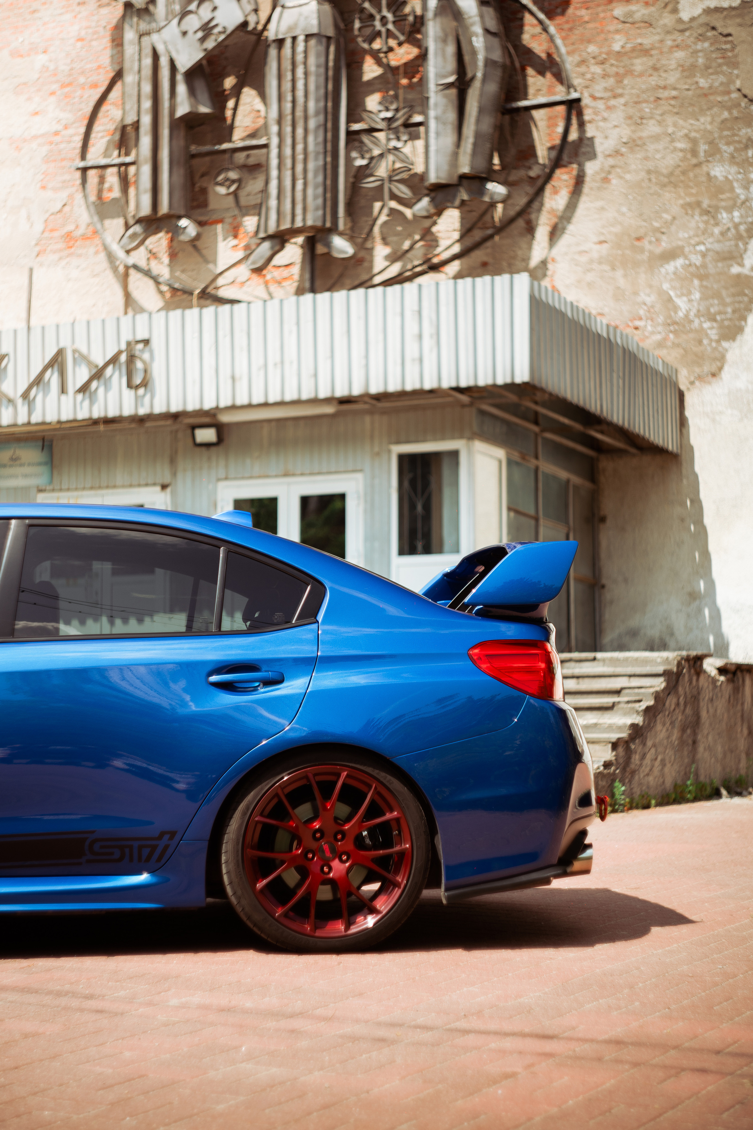 Автомобильная фото-сессия Subaru Impreza WRX STI в Калуге