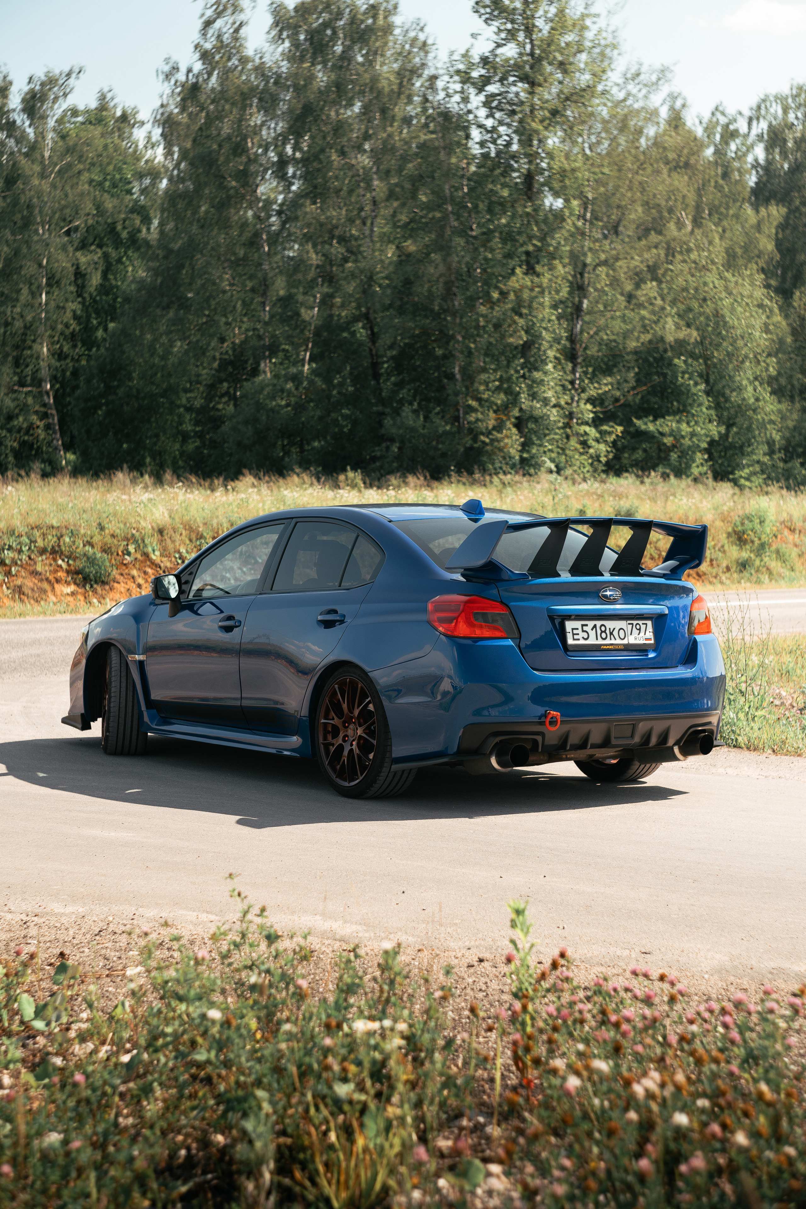 Автомобильная фото-сессия Subaru Impreza WRX STI в Калуге