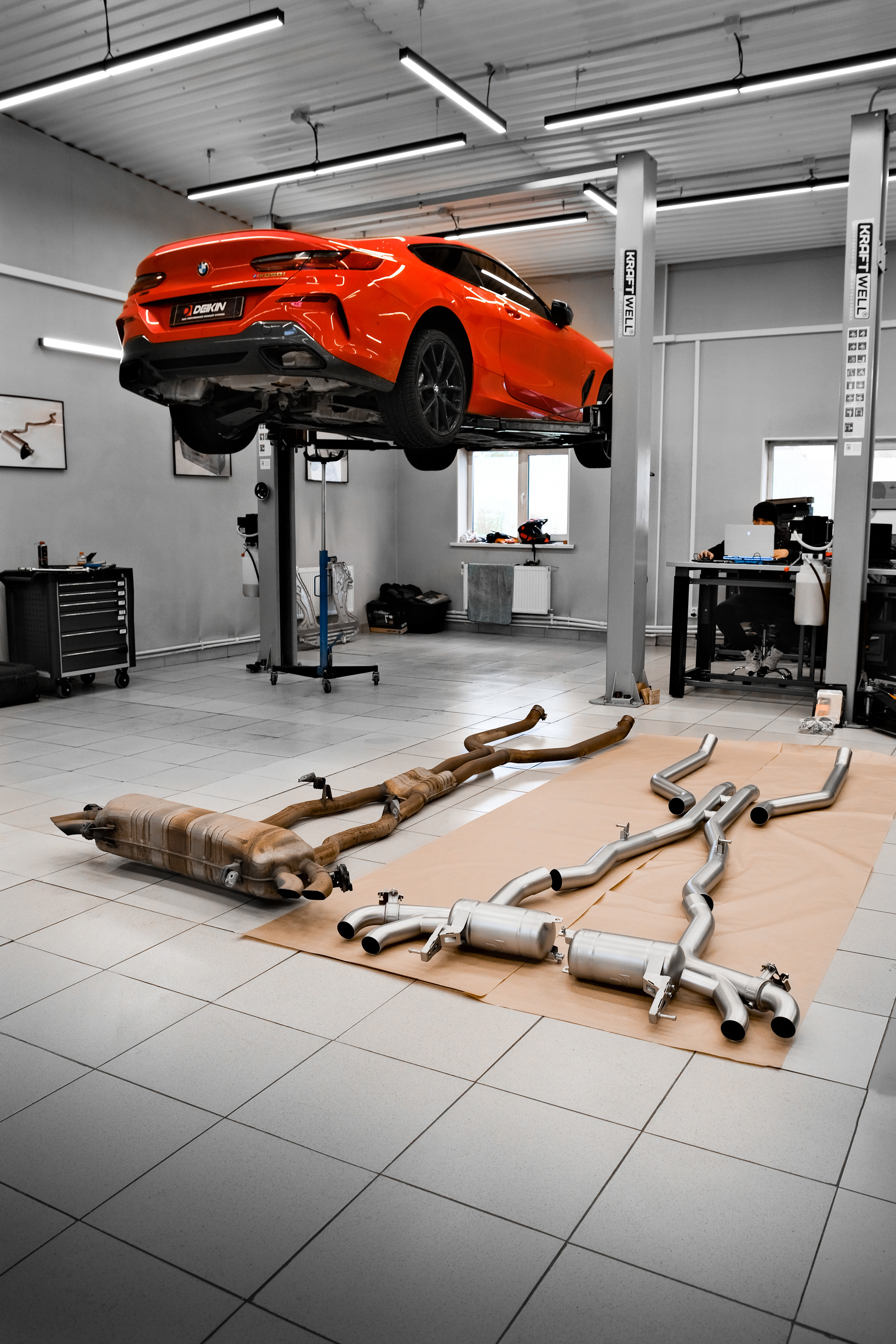 Предметная фотосъёмка для Deikin Exhaust в Калуге