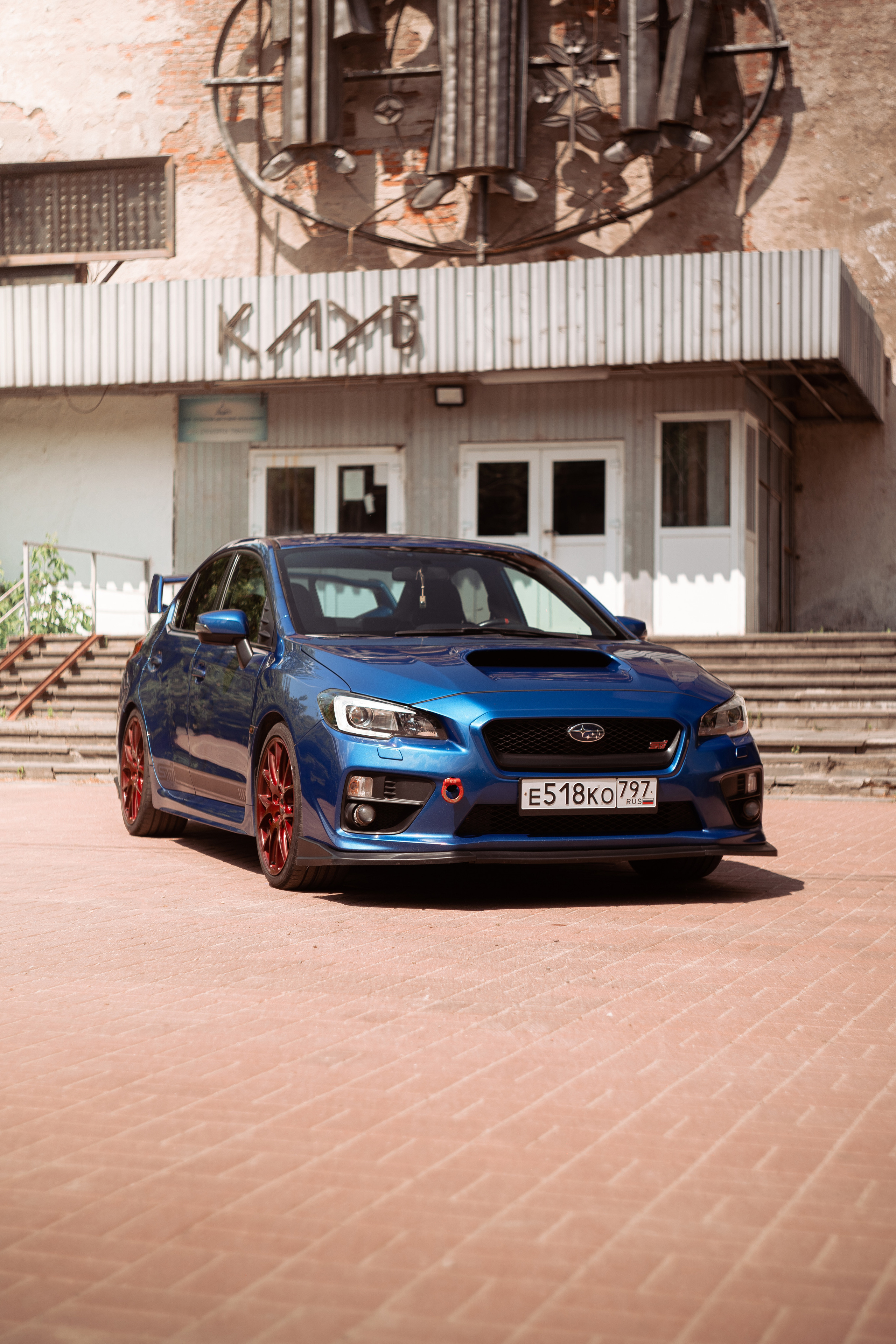 Автомобильная фото-сессия Subaru Impreza WRX STI в Калуге