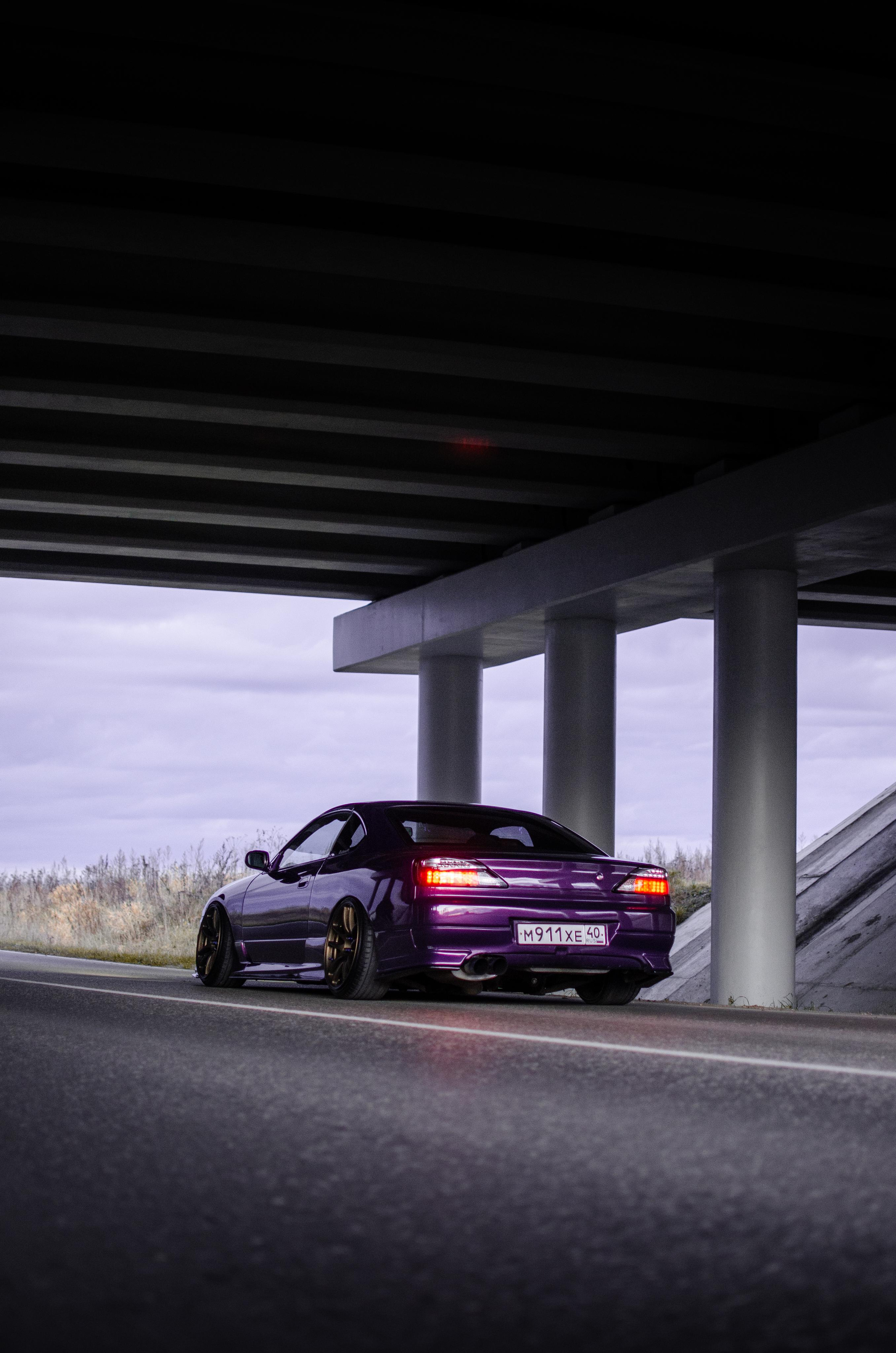 Автомобильная фото-сессия Nissan Silvia S15 Plum в Калуге