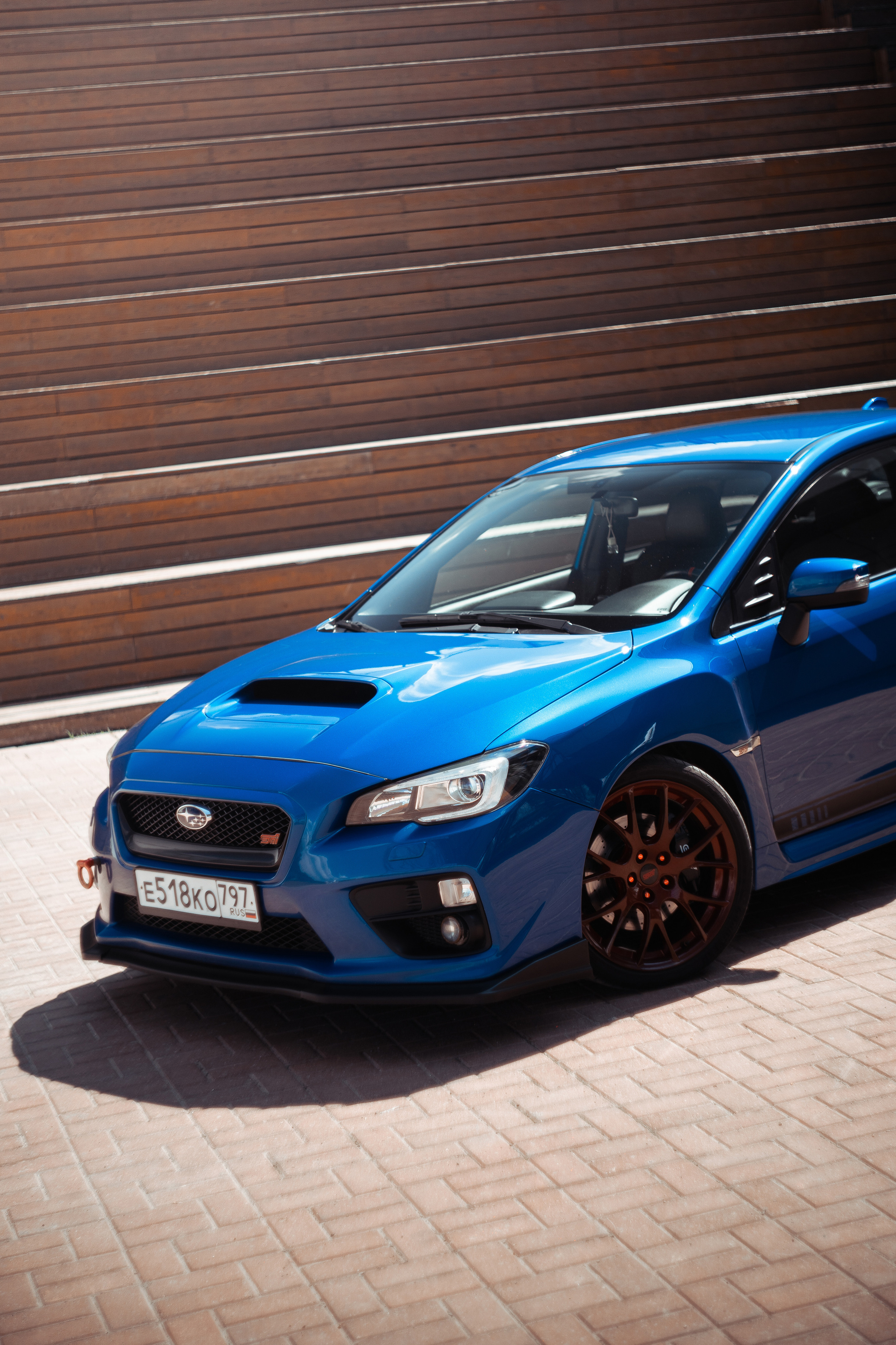 Автомобильная фото-сессия Subaru Impreza WRX STI в Калуге