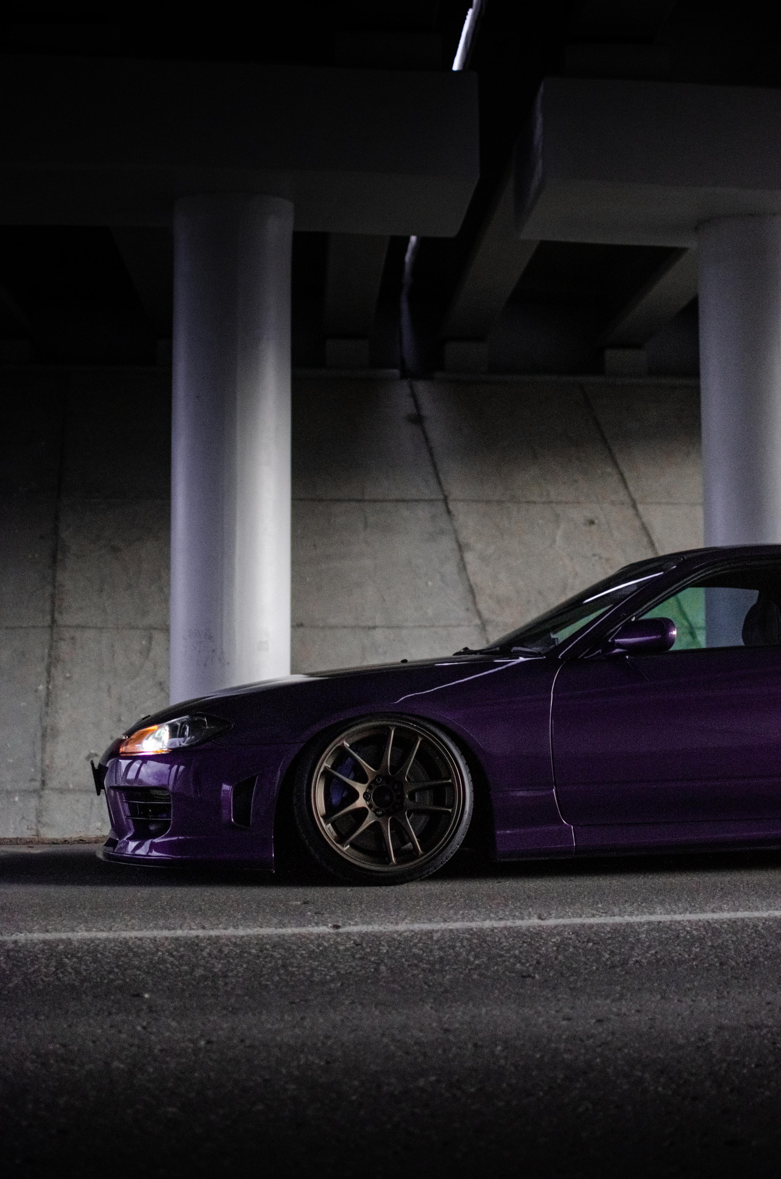 Автомобильная фото-сессия Nissan Silvia S15 Plum в Калуге