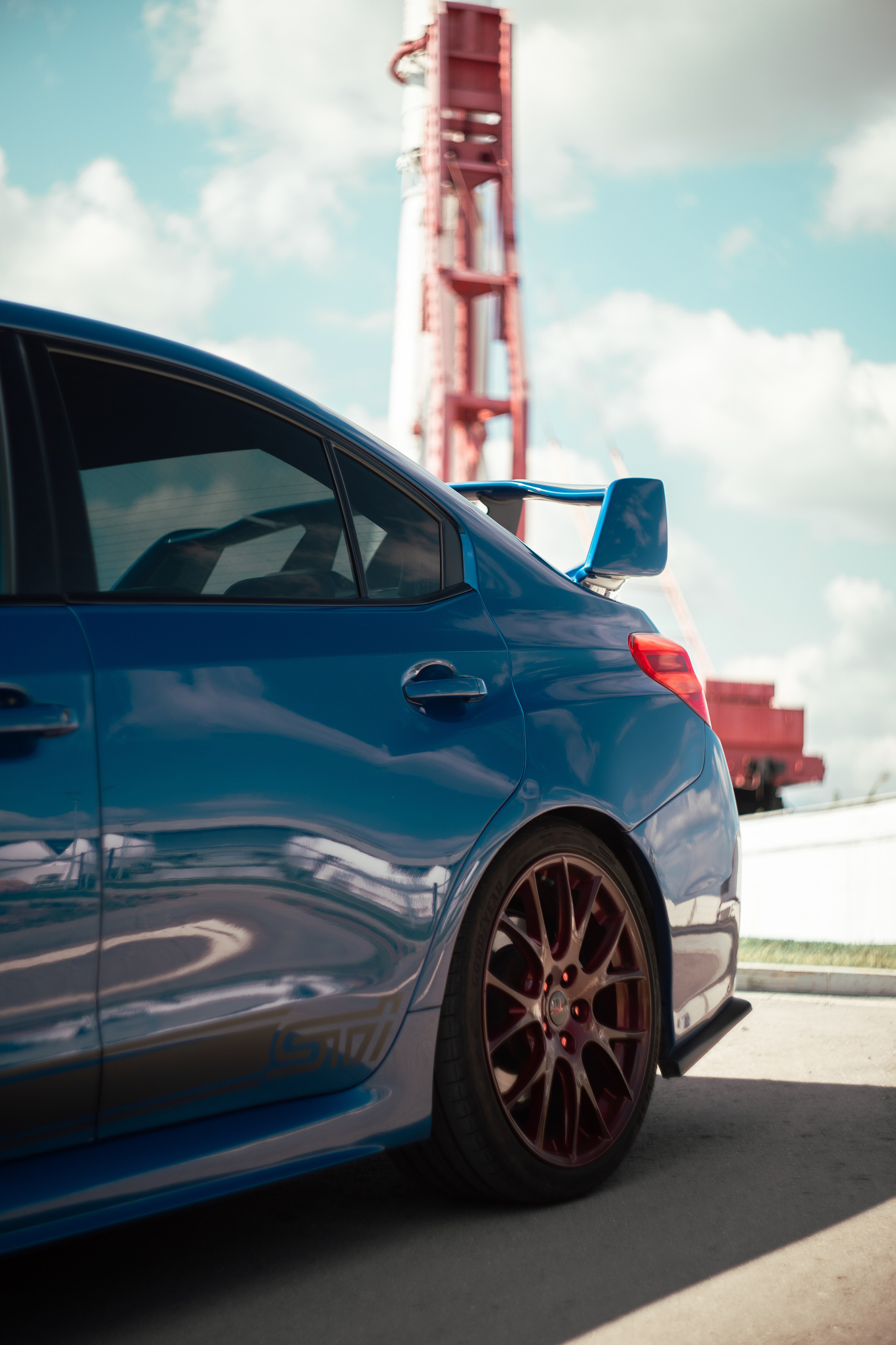 Автомобильная фото-сессия Subaru Impreza WRX STI в Калуге