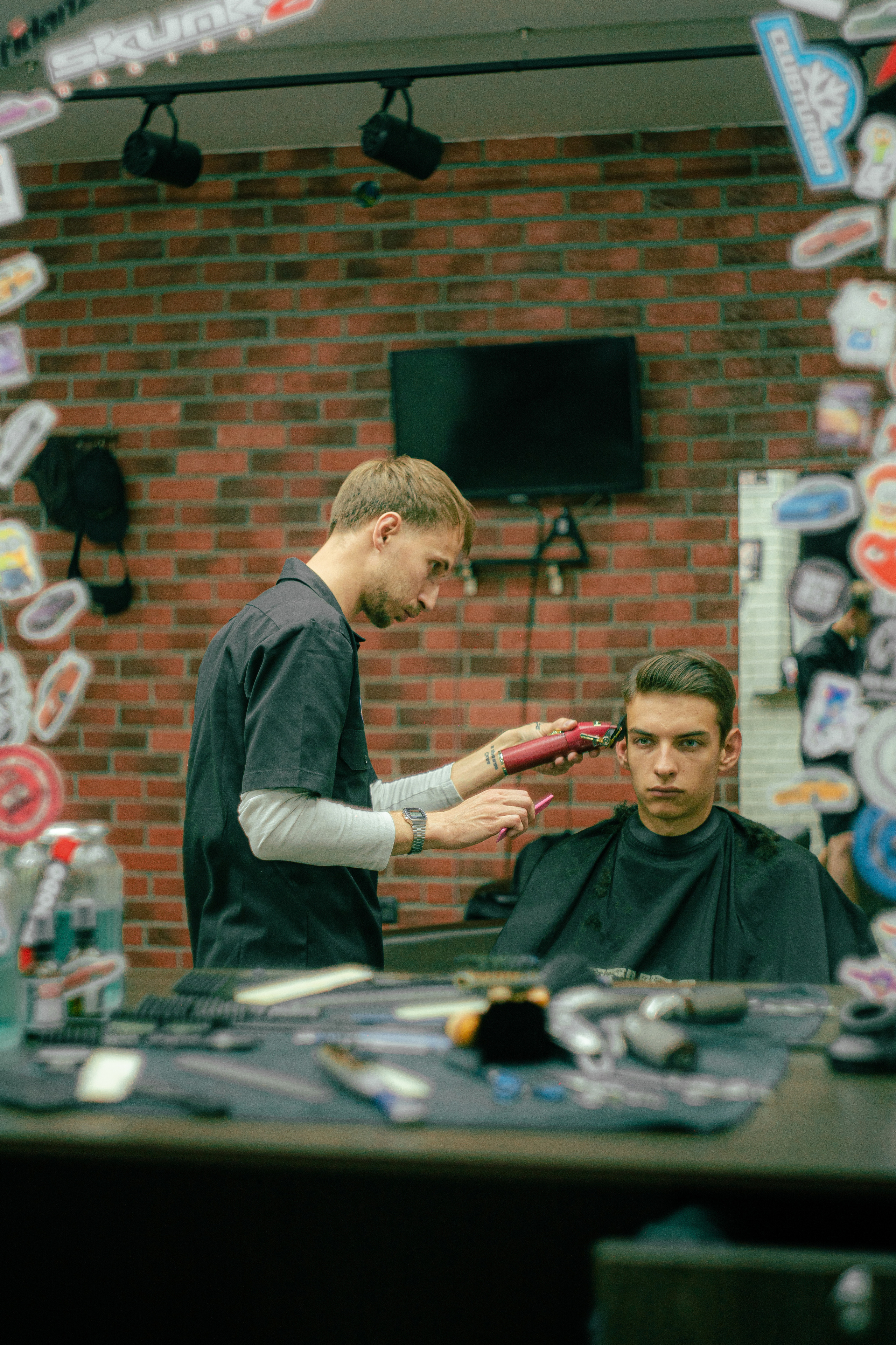 Имиджевая фото-сессия для CutRoom Barbershop в Калуге