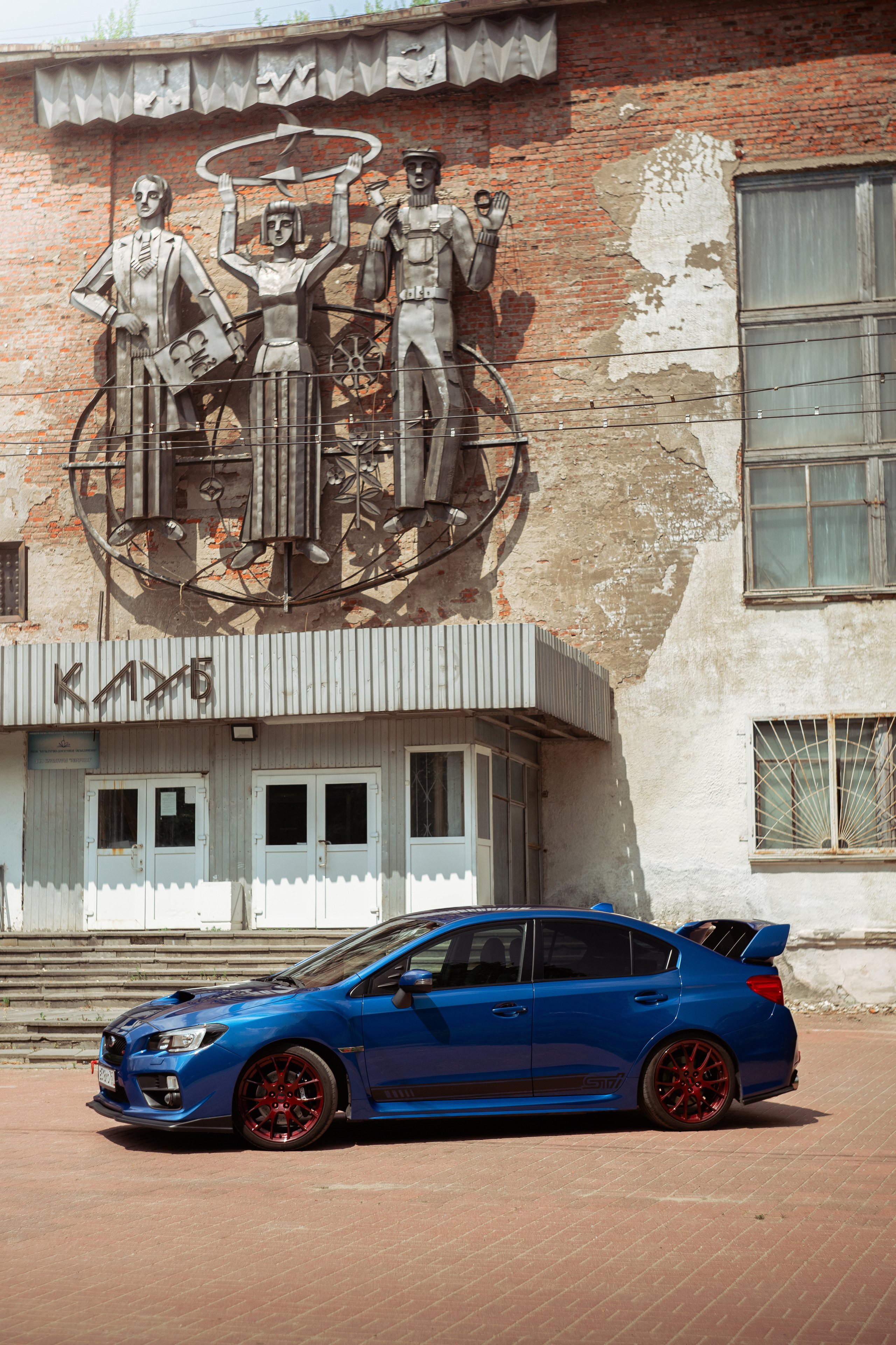 Автомобильная фото-сессия Subaru Impreza WRX STI в Калуге