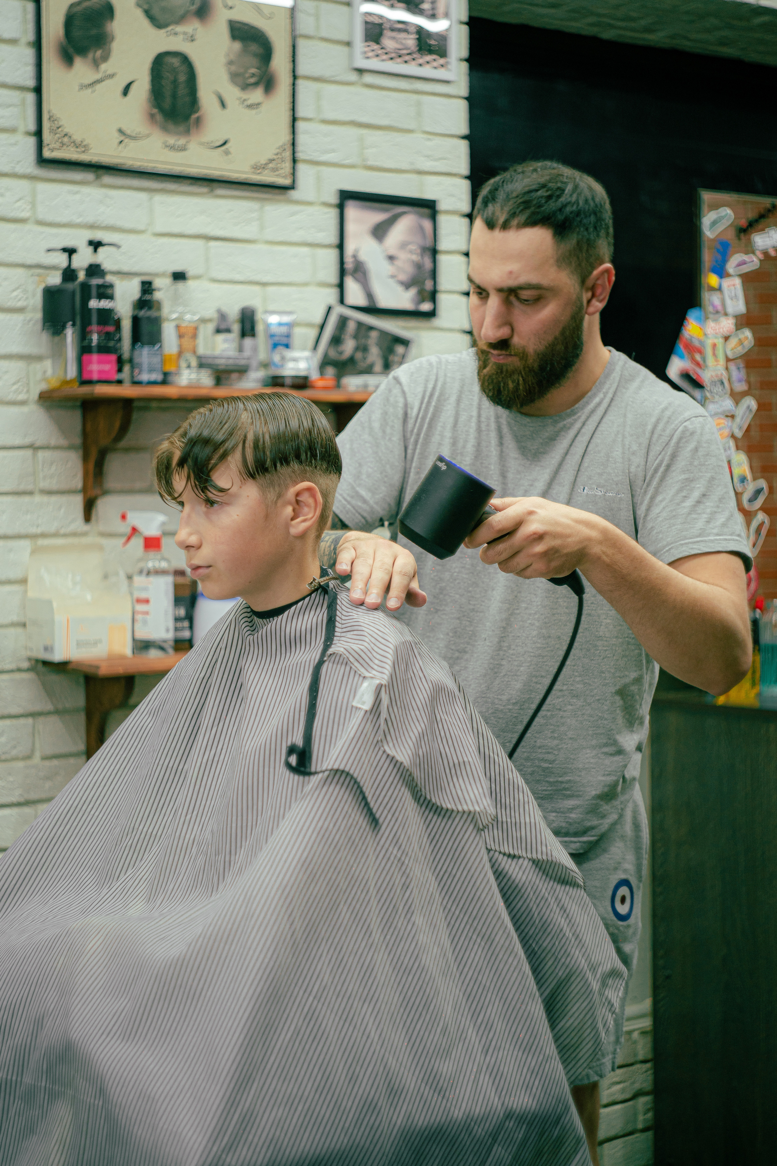 Имиджевая фото-сессия для CutRoom Barbershop в Калуге