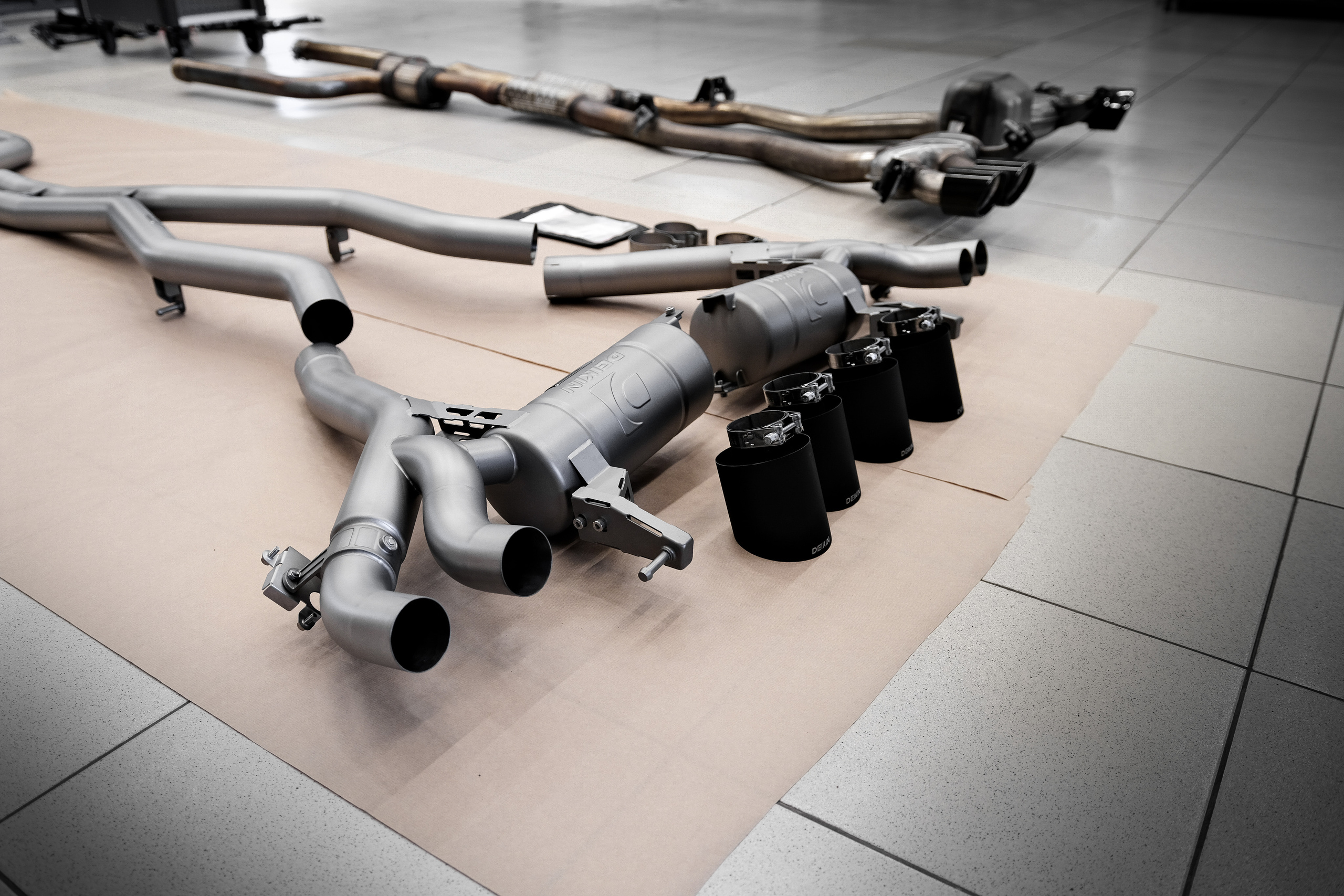 Предметная фотосъёмка для Deikin Exhaust в Калуге