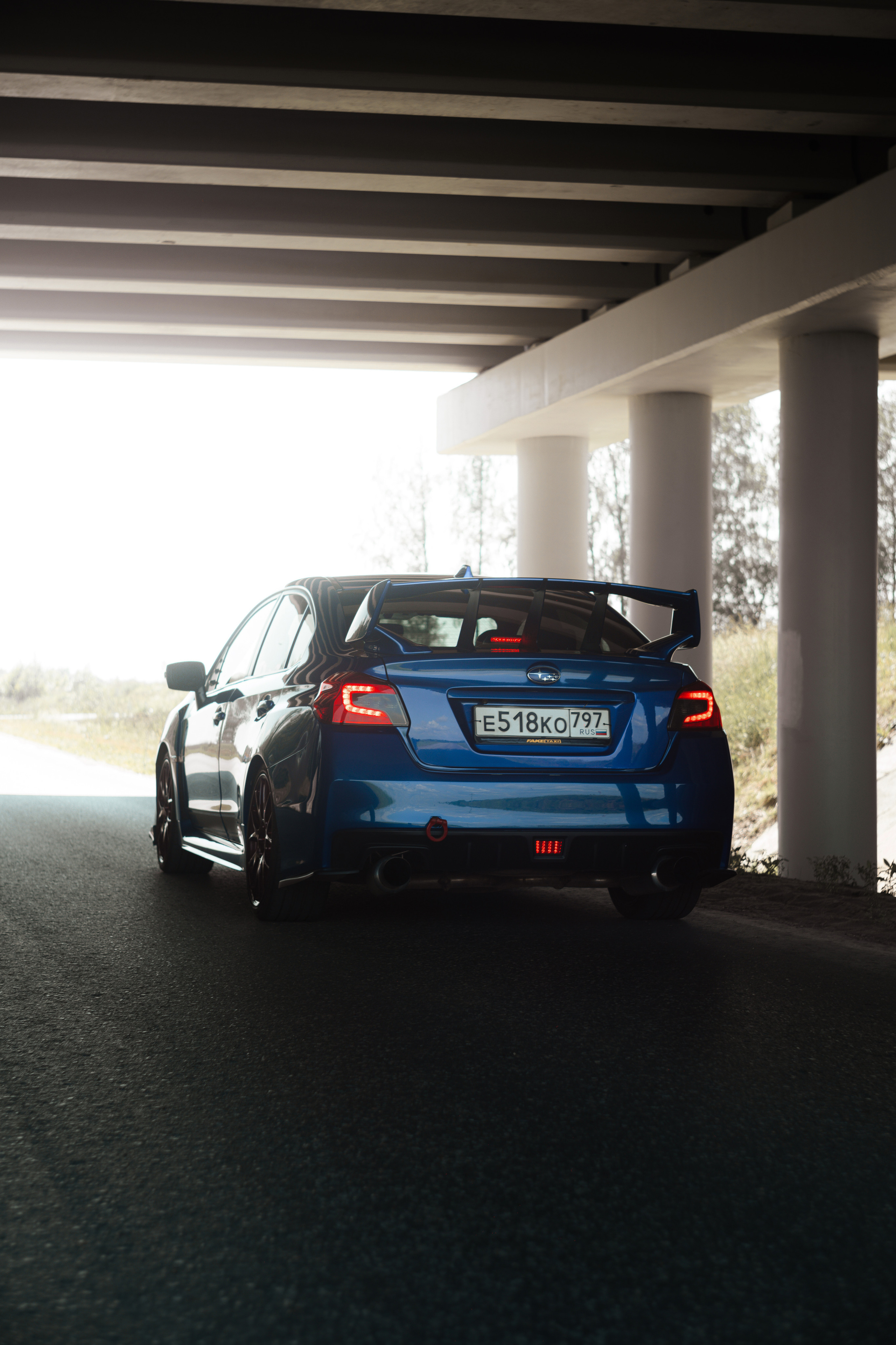 Автомобильная фото-сессия Subaru Impreza WRX STI в Калуге