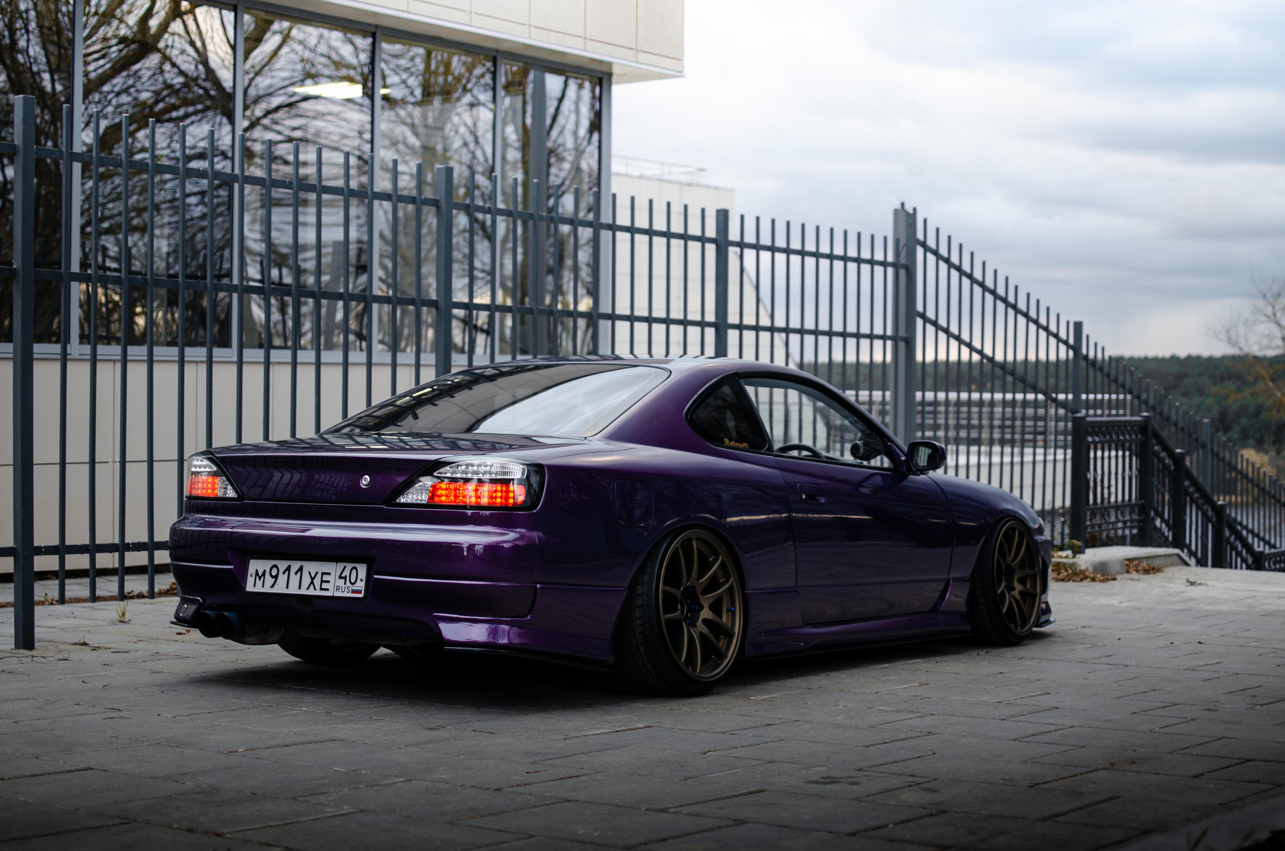Автомобильная фото-сессия Nissan Silvia S15 Plum в Калуге