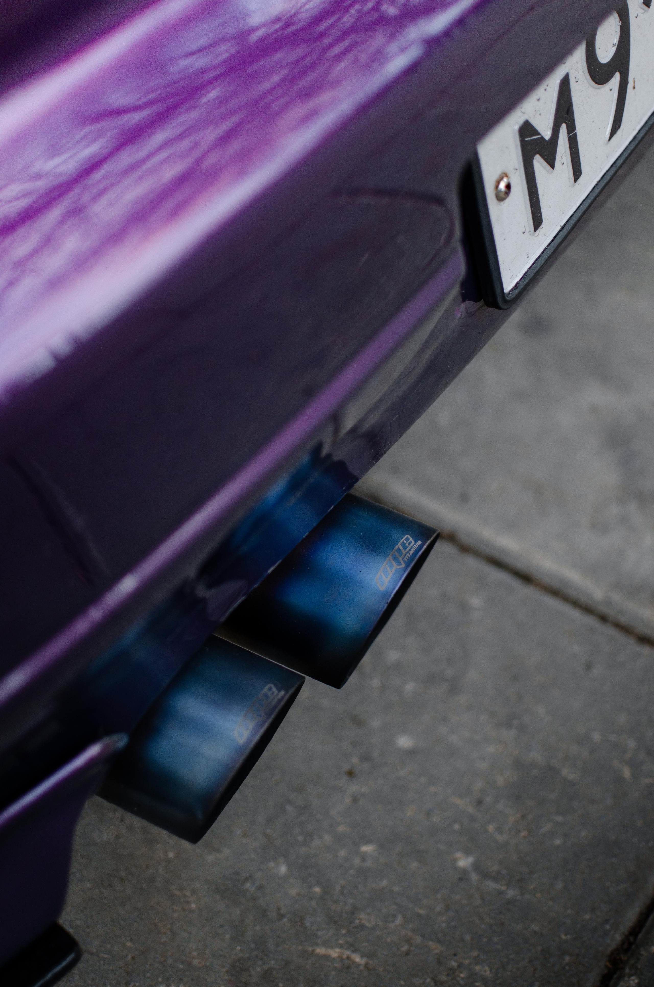 Автомобильная фото-сессия Nissan Silvia S15 Plum в Калуге