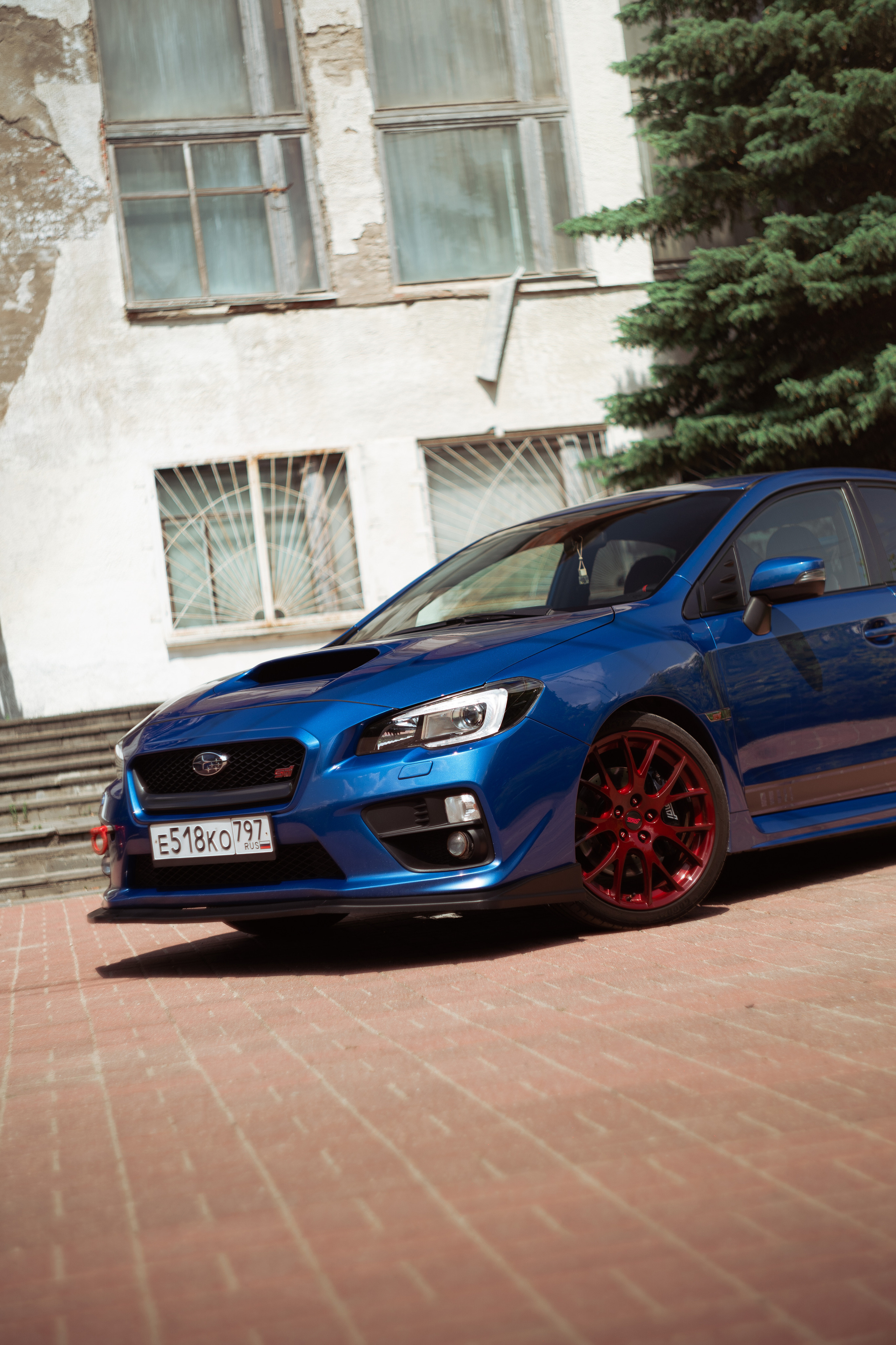 Автомобильная фото-сессия Subaru Impreza WRX STI в Калуге