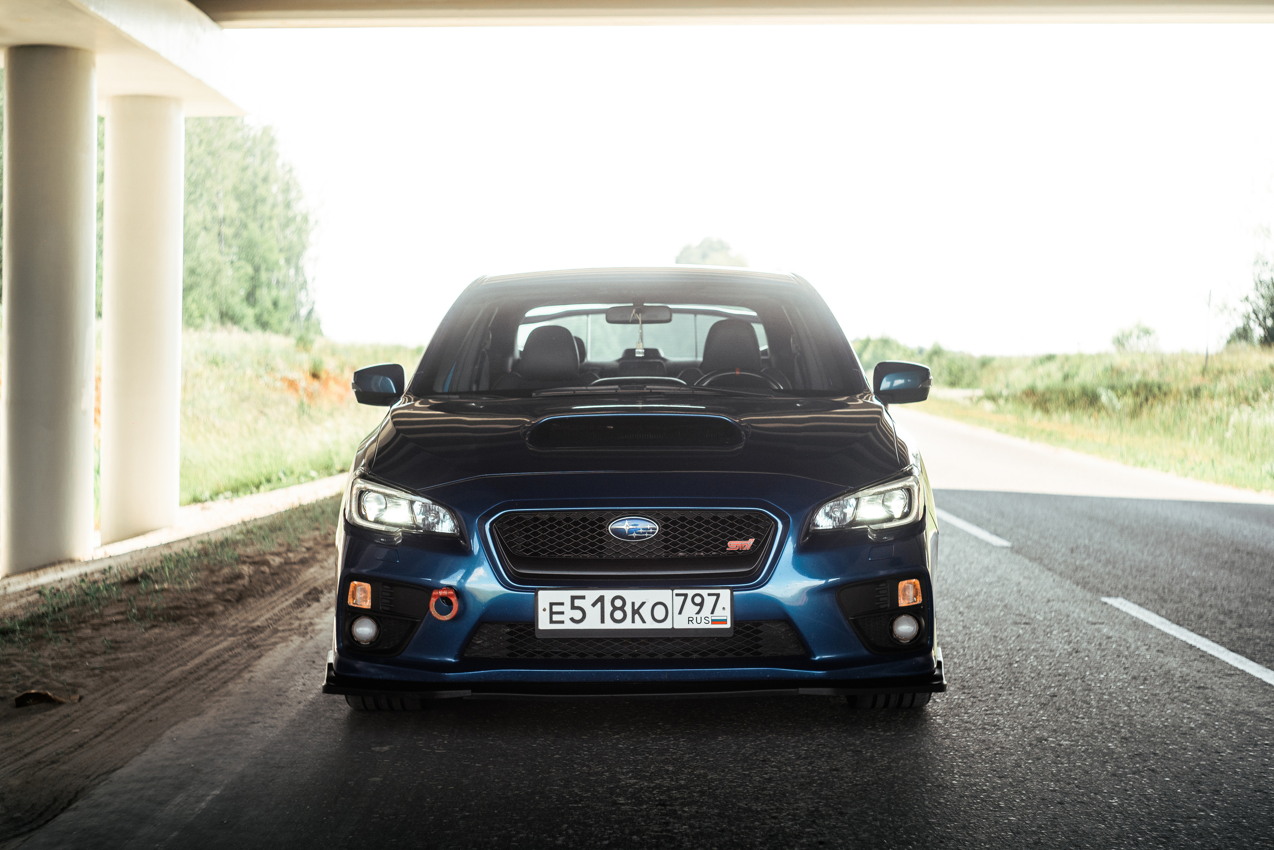 Автомобильная фото-сессия Subaru Impreza WRX STI в Калуге