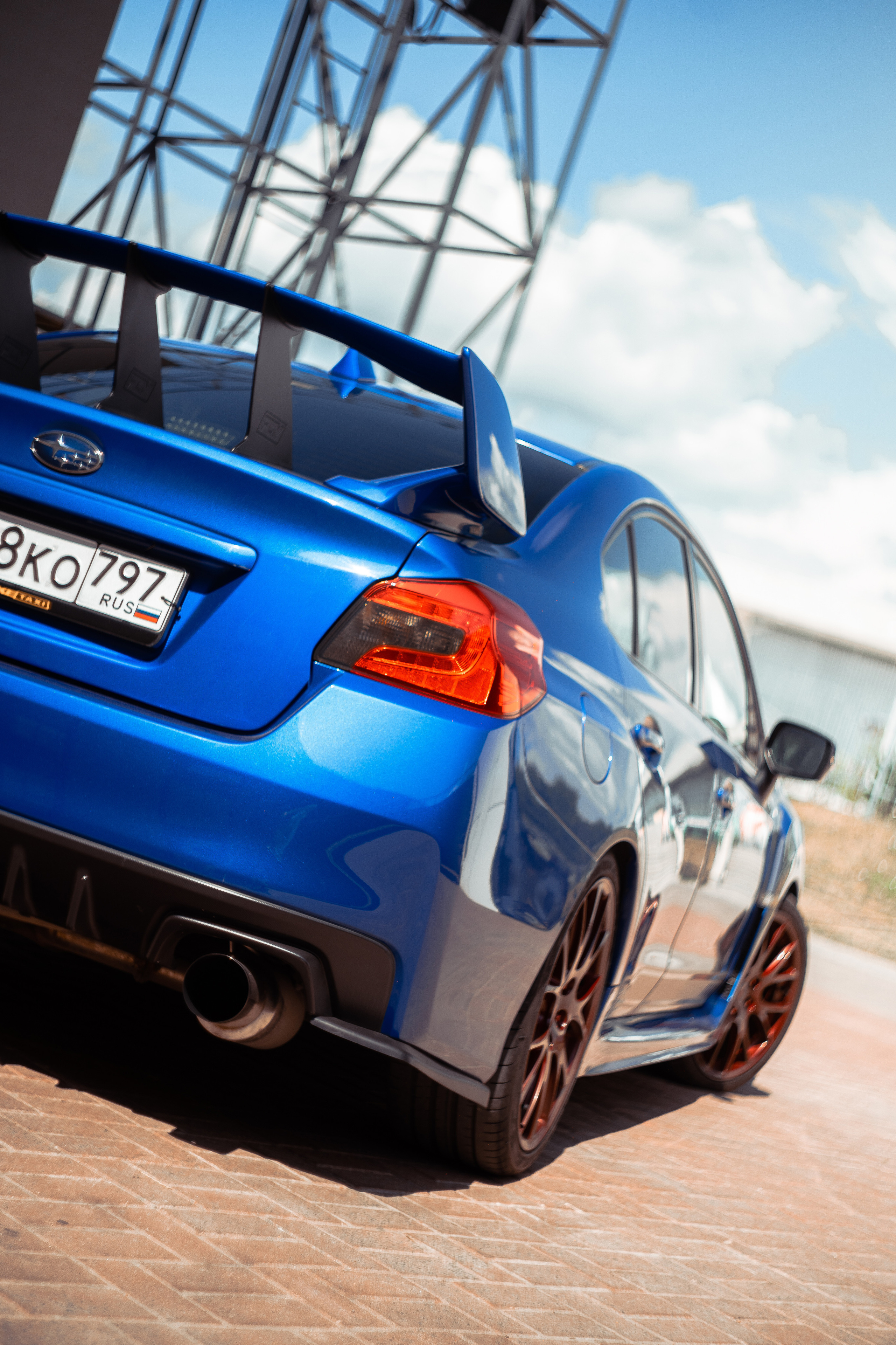 Автомобильная фото-сессия Subaru Impreza WRX STI в Калуге