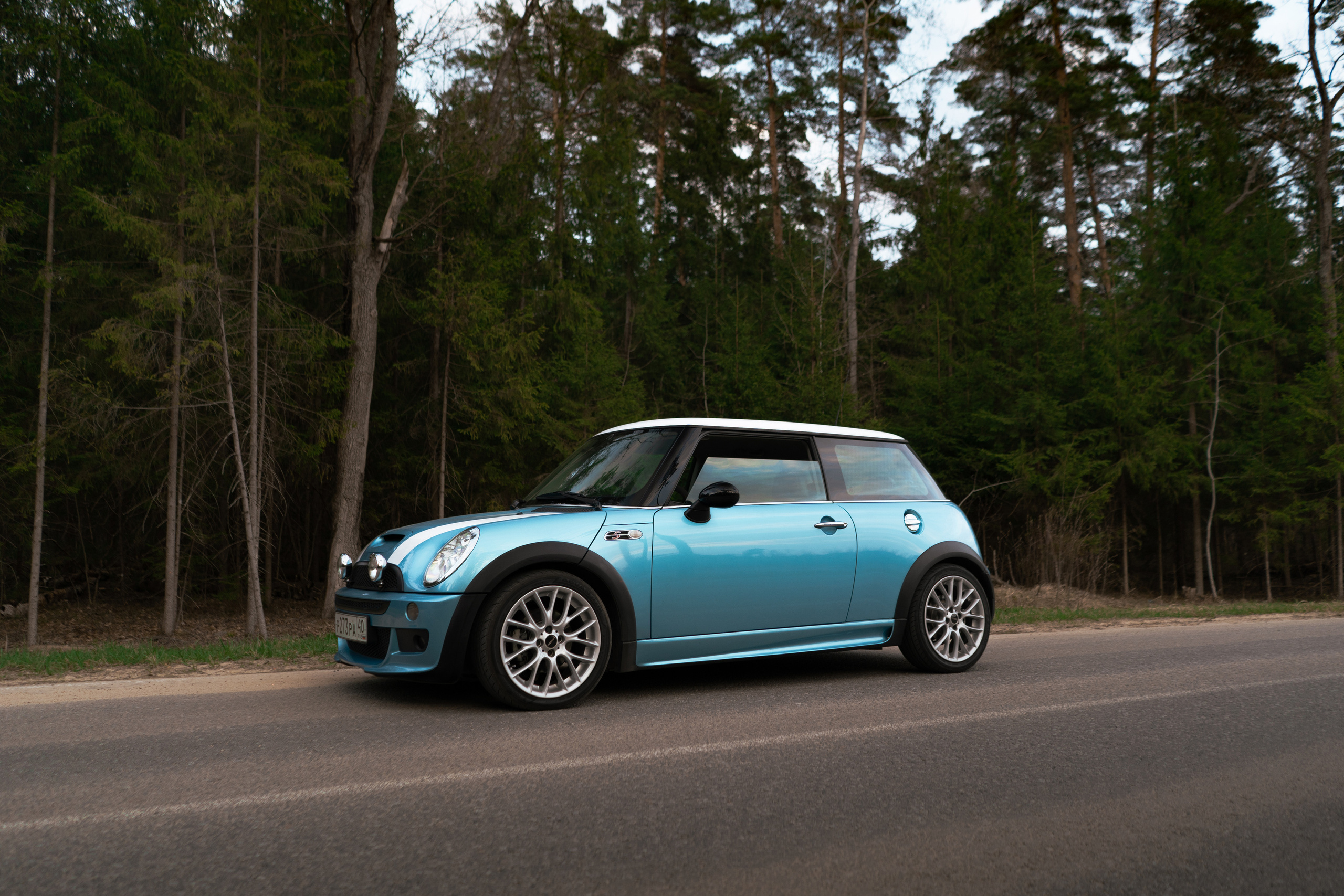 Автомобильная фото-сессия Mini Cooper S R53 в Калуге