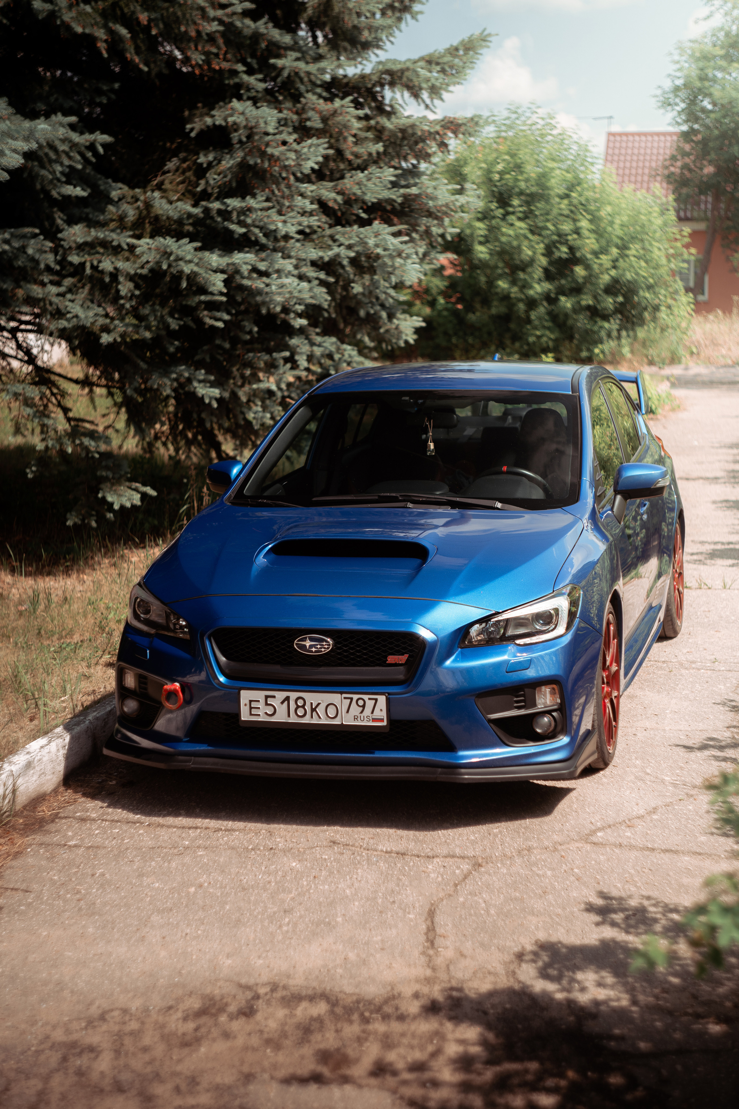 Автомобильная фото-сессия Subaru Impreza WRX STI в Калуге