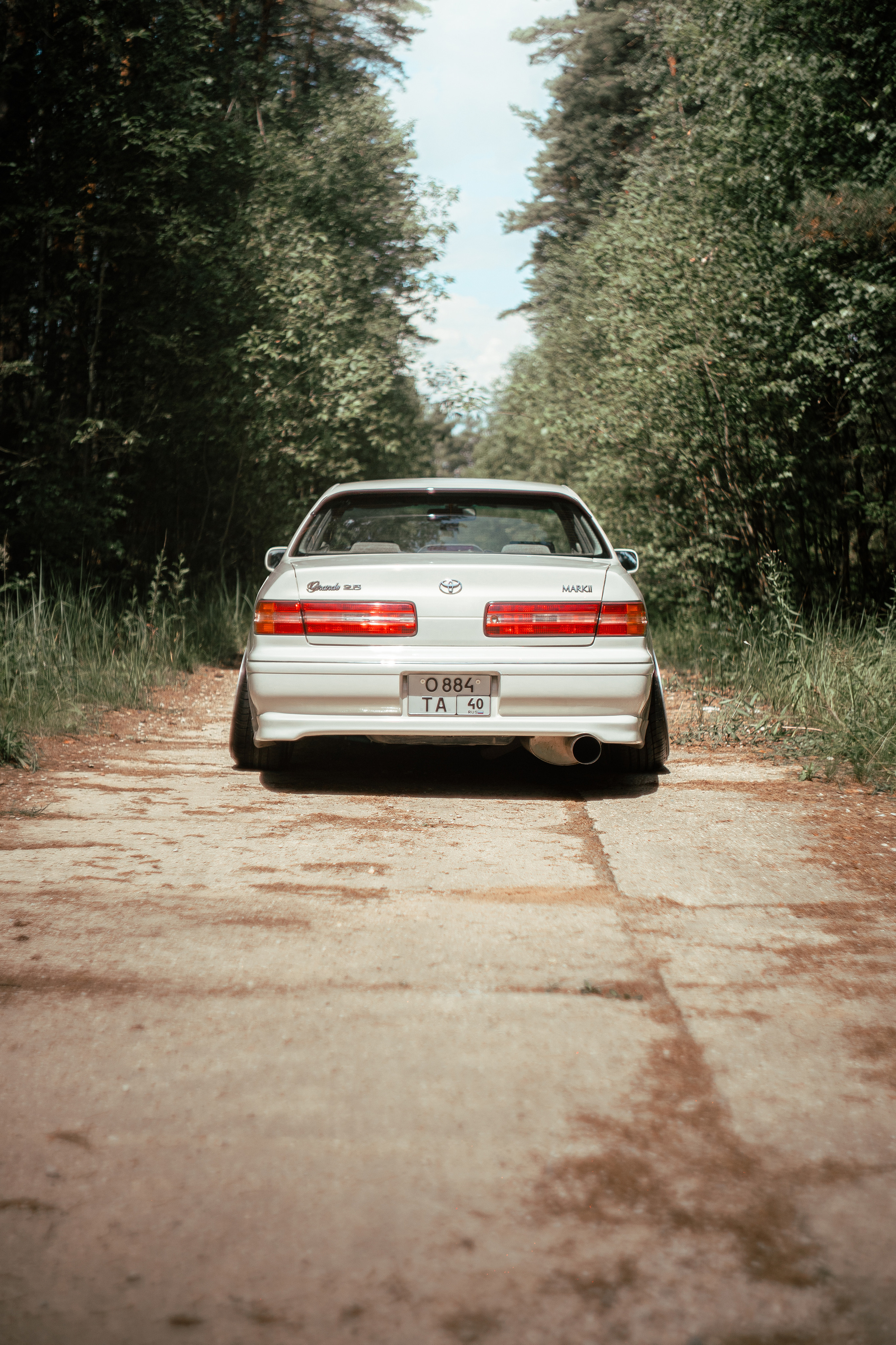 Автомобильная фото-сессия Toyota Mark II в Калуге