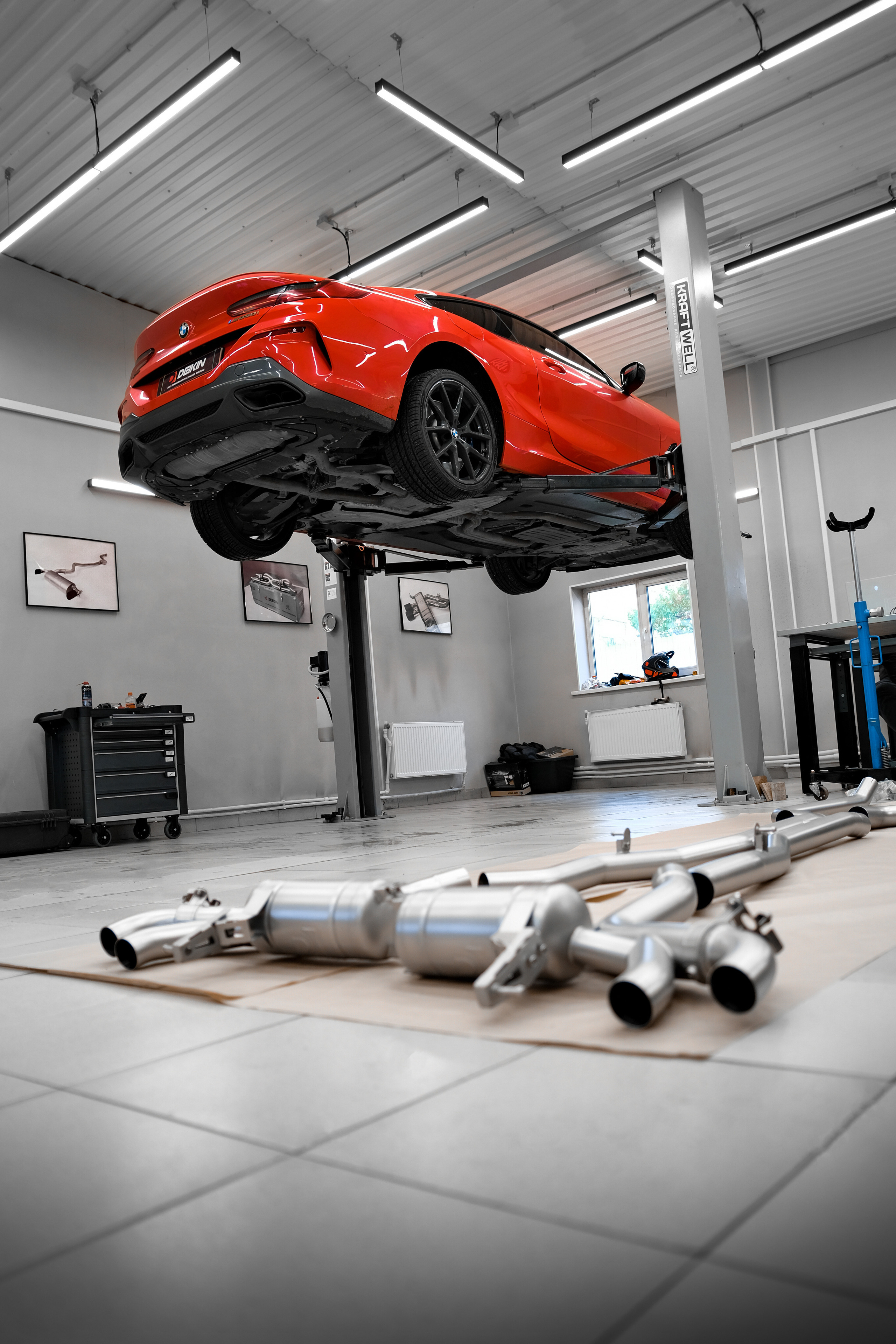 Предметная фотосъёмка для Deikin Exhaust в Калуге