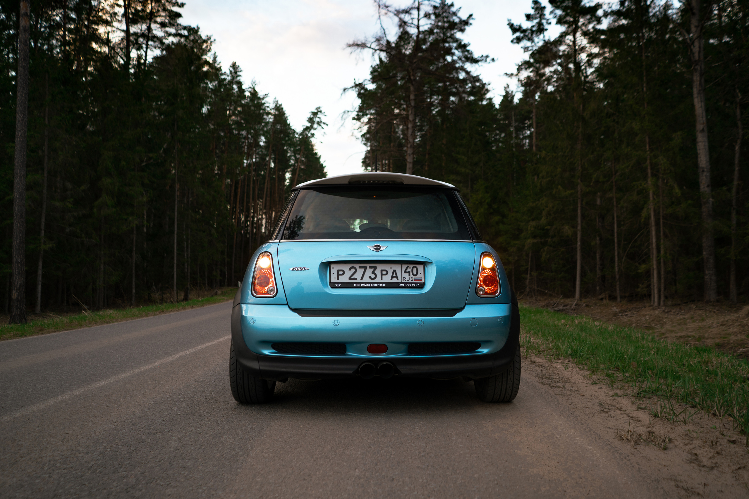 Автомобильная фото-сессия Mini Cooper S R53 в Калуге