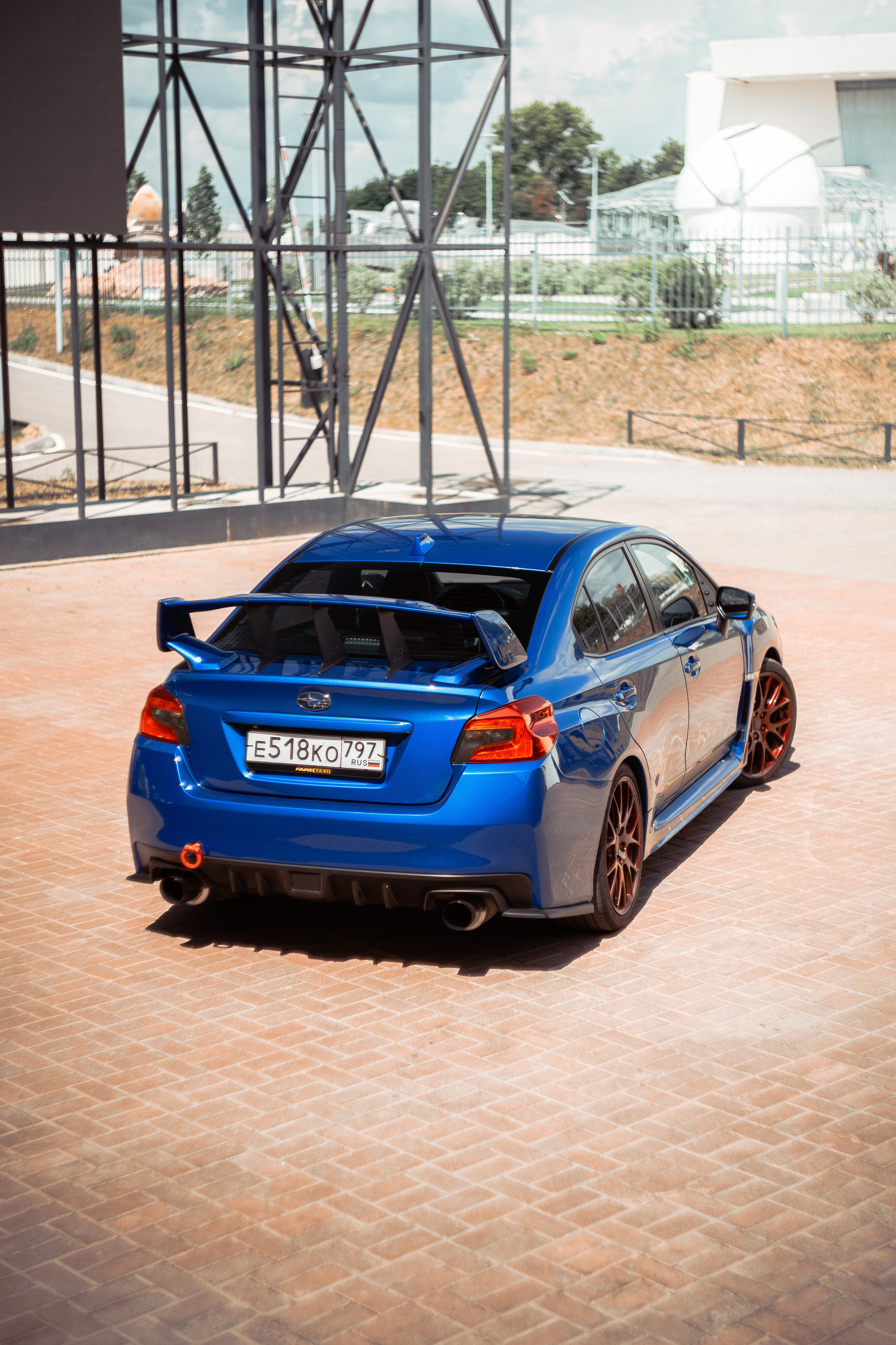 Автомобильная фото-сессия Subaru Impreza WRX STI в Калуге