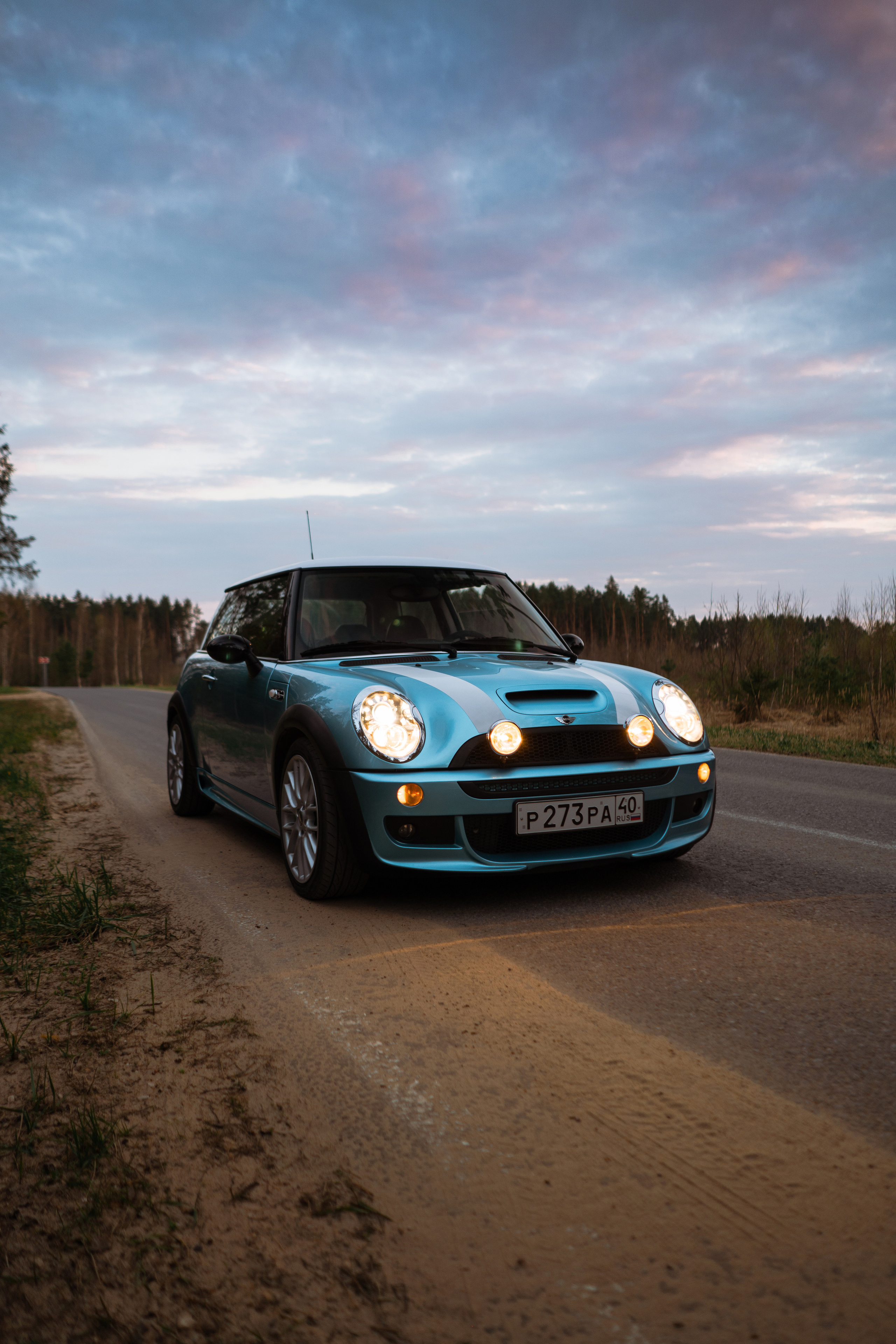 Автомобильная фото-сессия Mini Cooper S R53 в Калуге