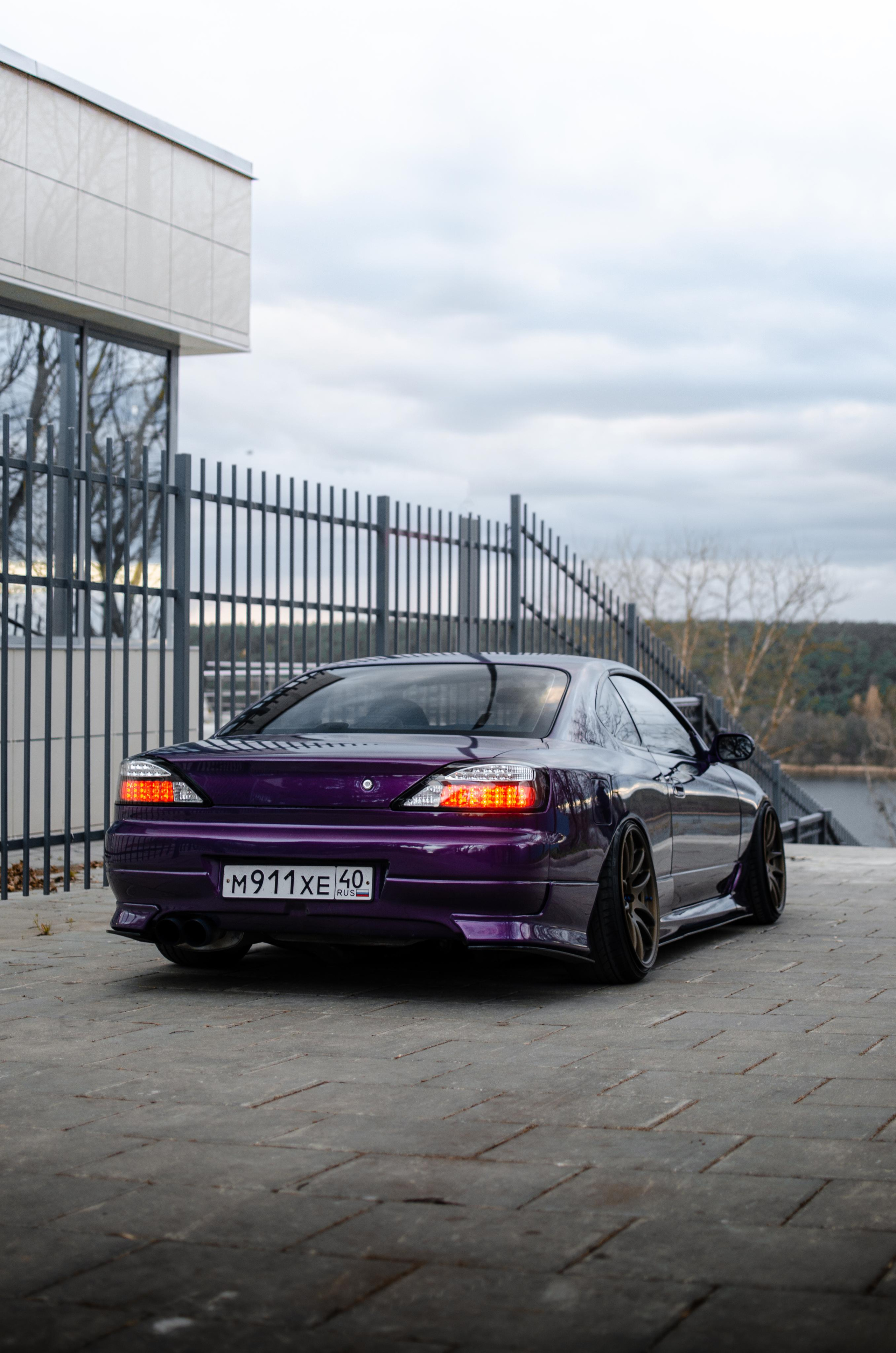 Автомобильная фото-сессия Nissan Silvia S15 Plum в Калуге