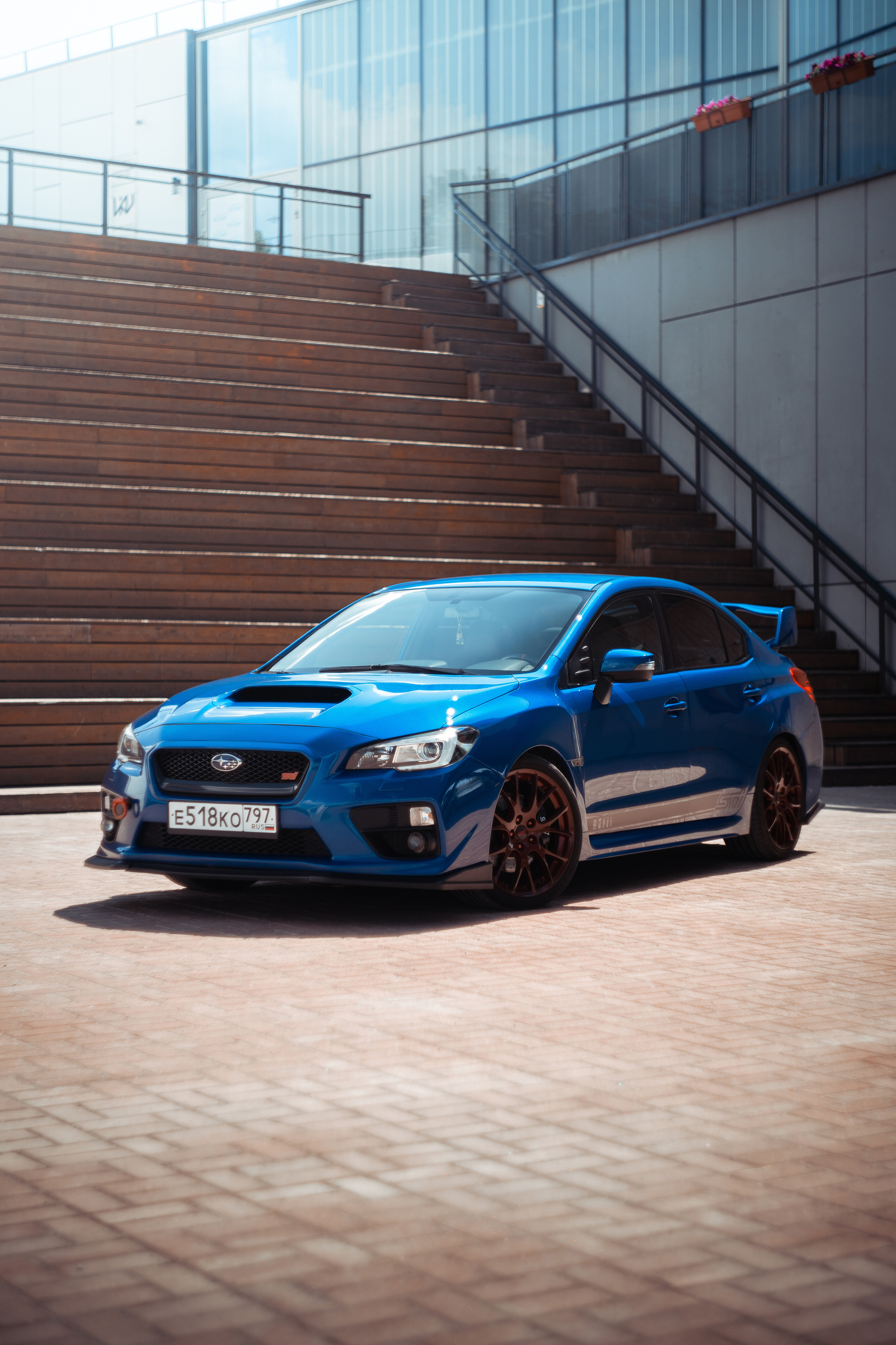 Автомобильная фото-сессия Subaru Impreza WRX STI в Калуге