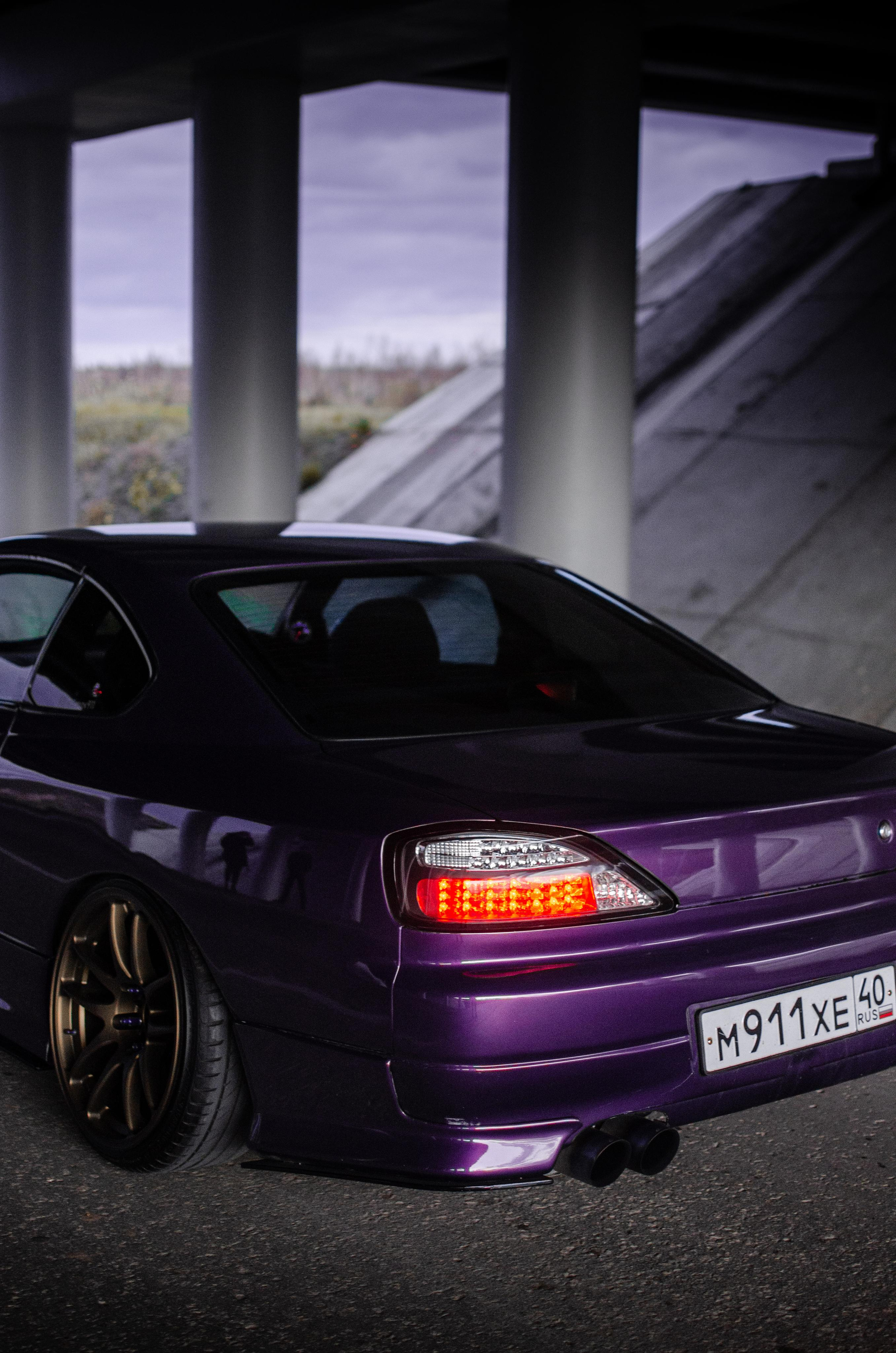 Автомобильная фото-сессия Nissan Silvia S15 Plum в Калуге