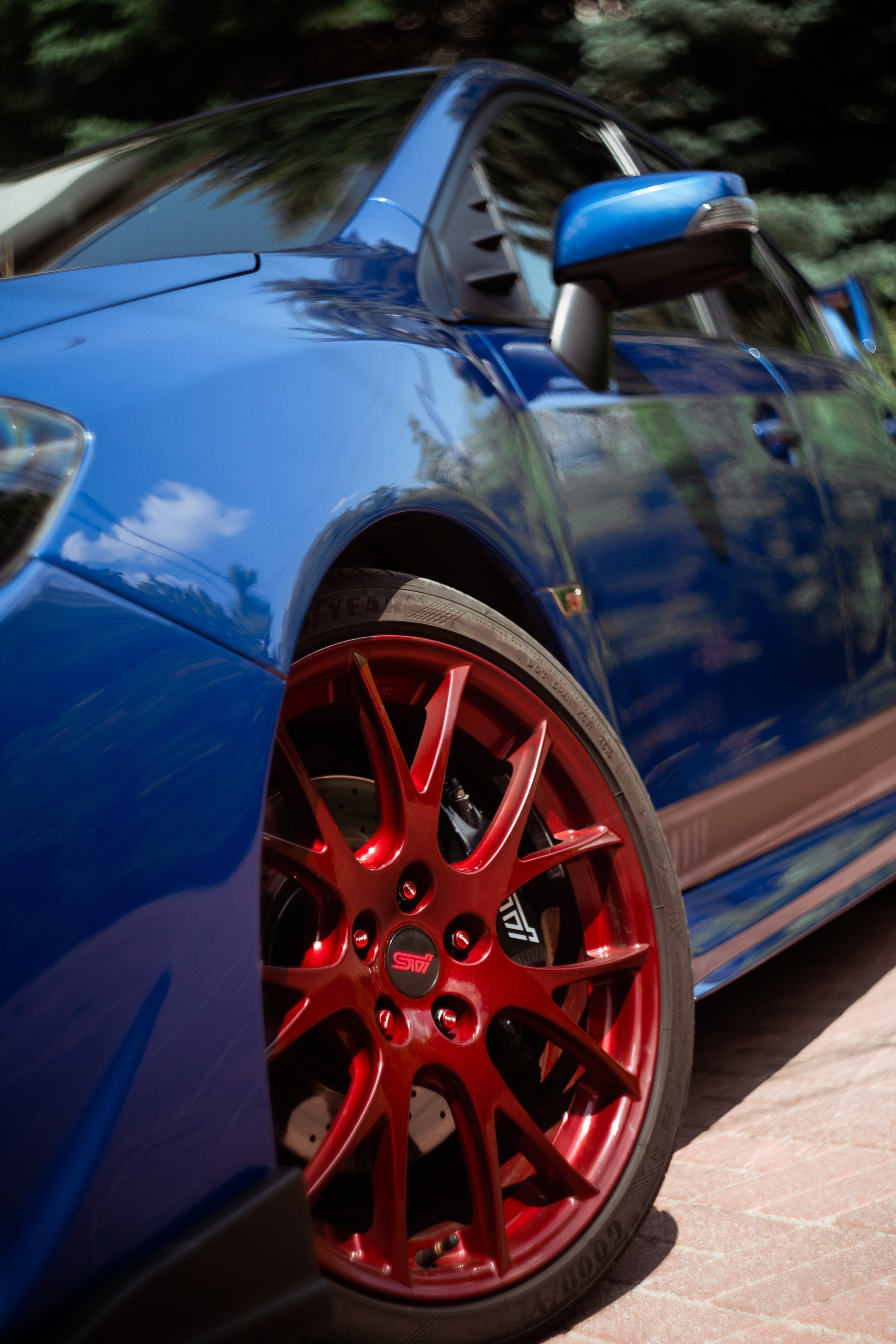 Автомобильная фото-сессия Subaru Impreza WRX STI в Калуге