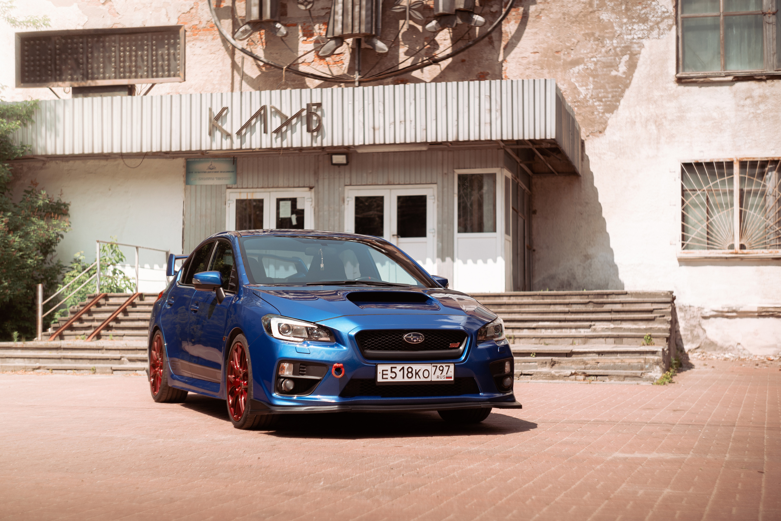 Автомобильная фото-сессия Subaru Impreza WRX STI в Калуге