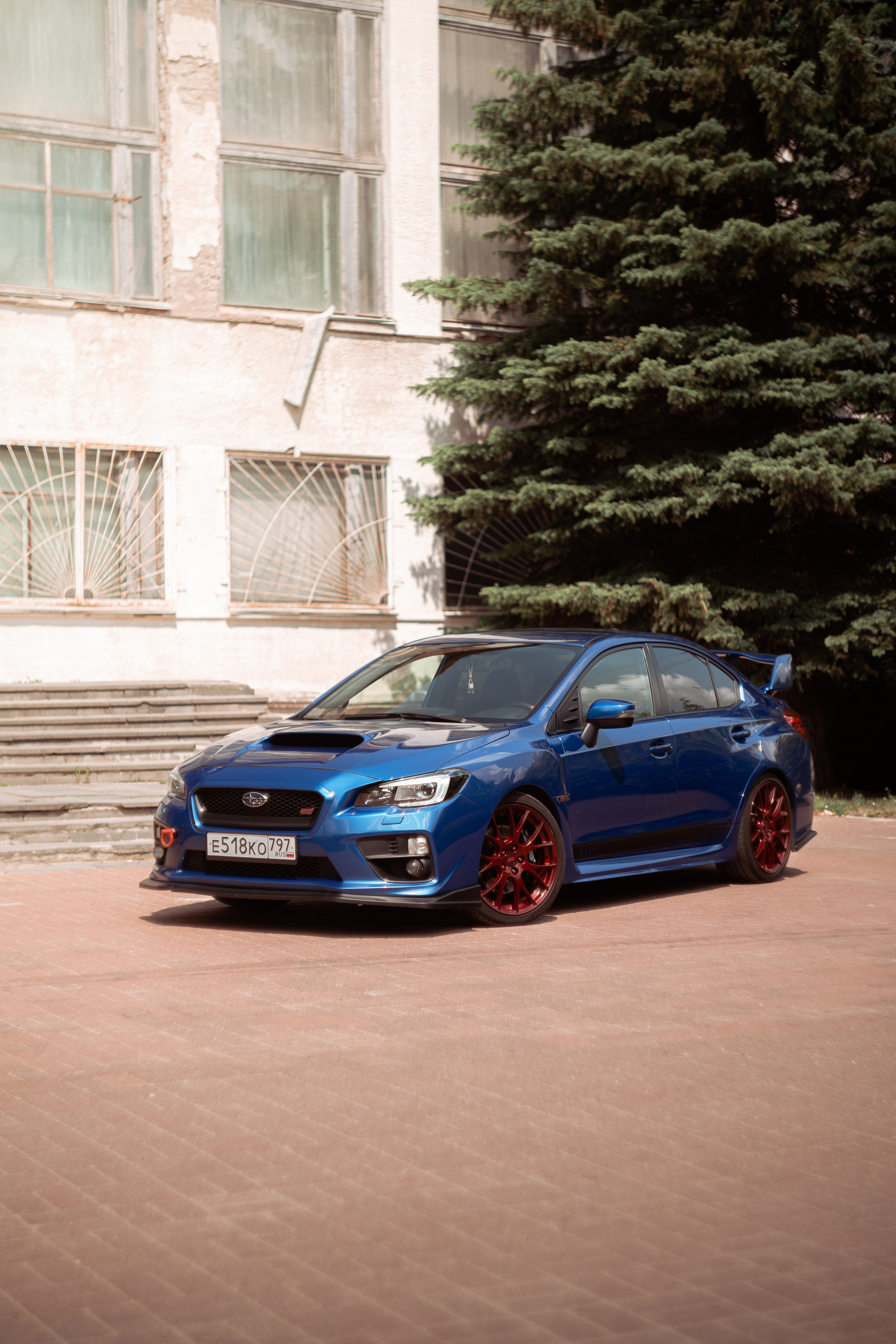 Автомобильная фото-сессия Subaru Impreza WRX STI в Калуге