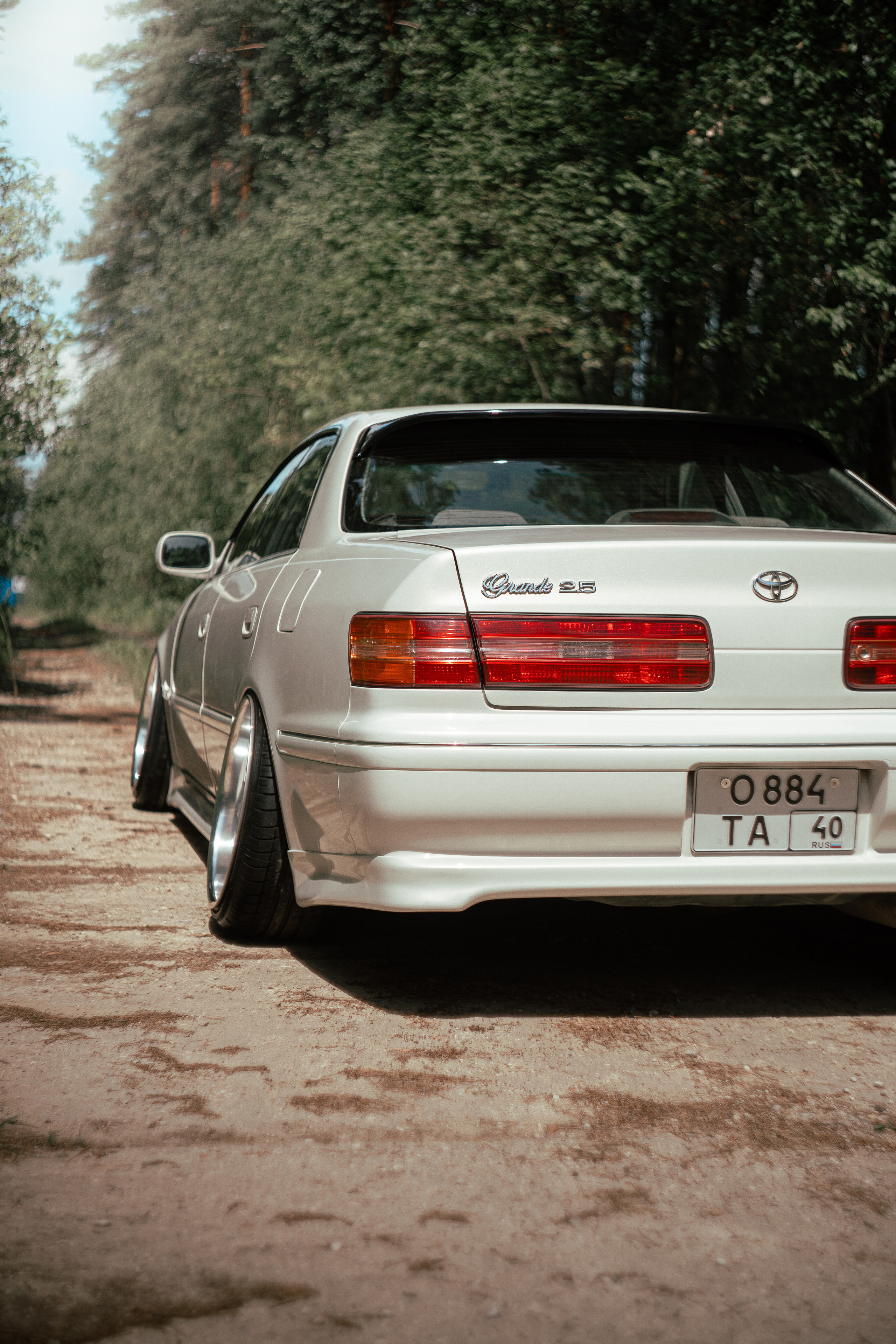 Автомобильная фото-сессия Toyota Mark II в Калуге