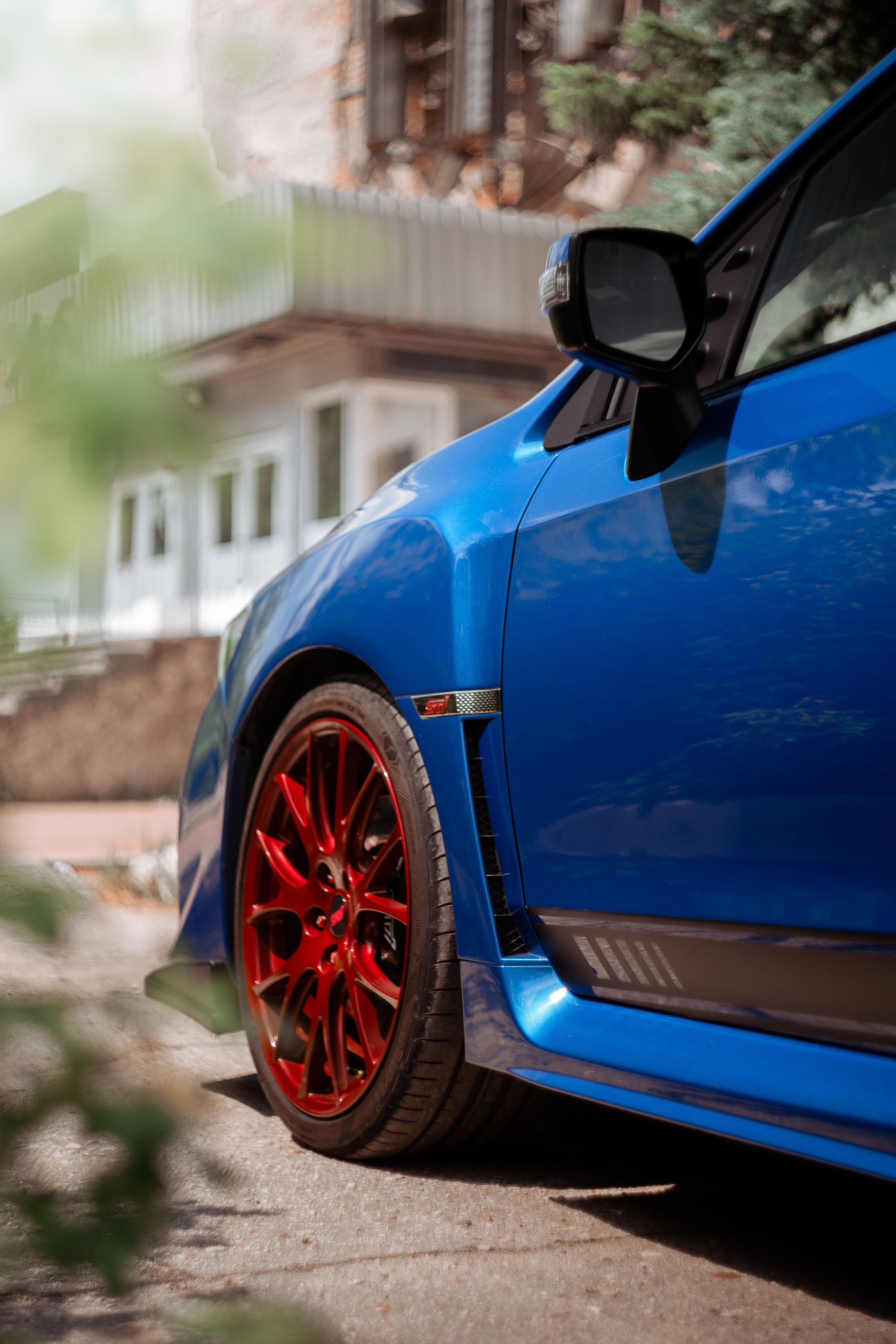 Автомобильная фото-сессия Subaru Impreza WRX STI в Калуге