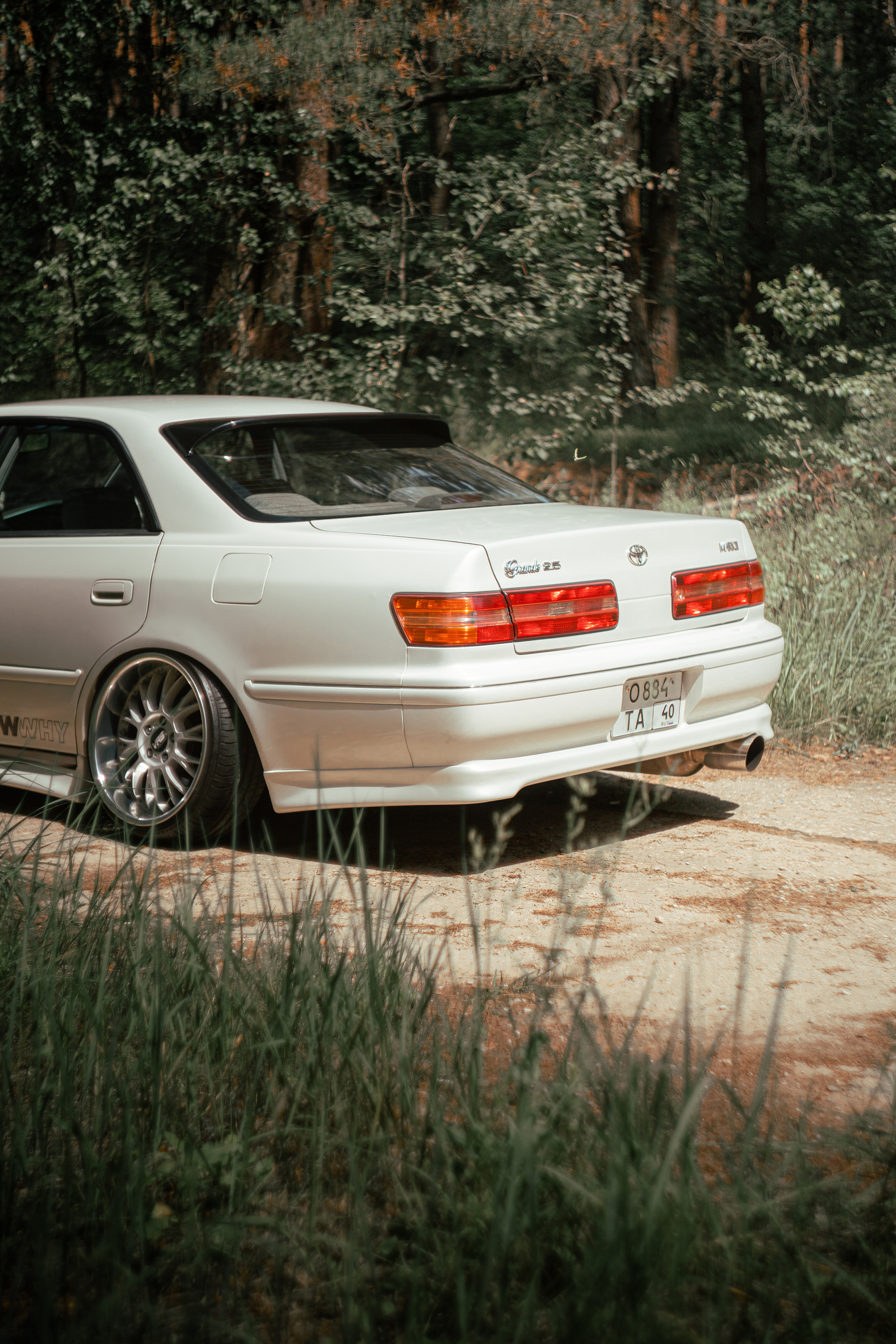 Автомобильная фото-сессия Toyota Mark II в Калуге